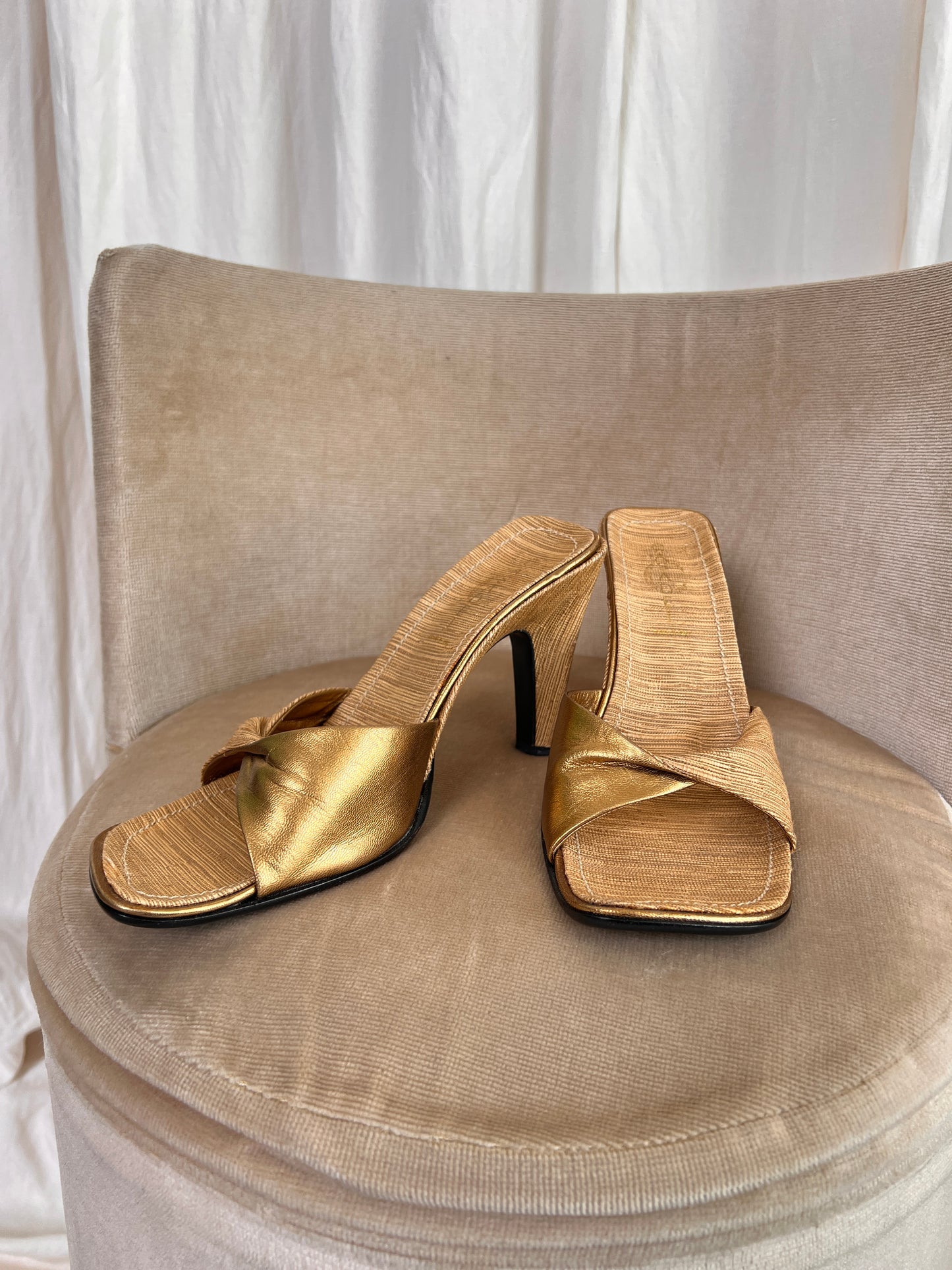 Sandali Casadei oro
