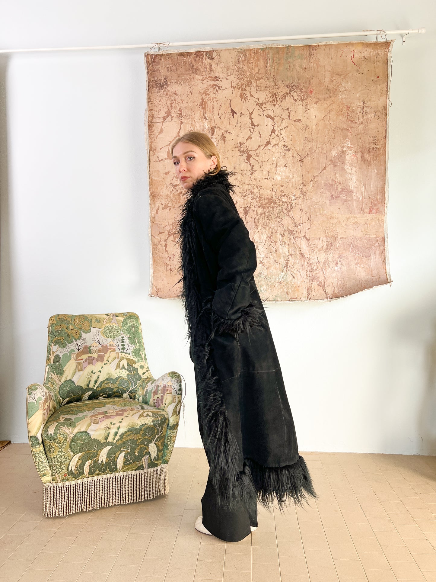 Afgan coat Penny Lane anni 70 made in Italy.