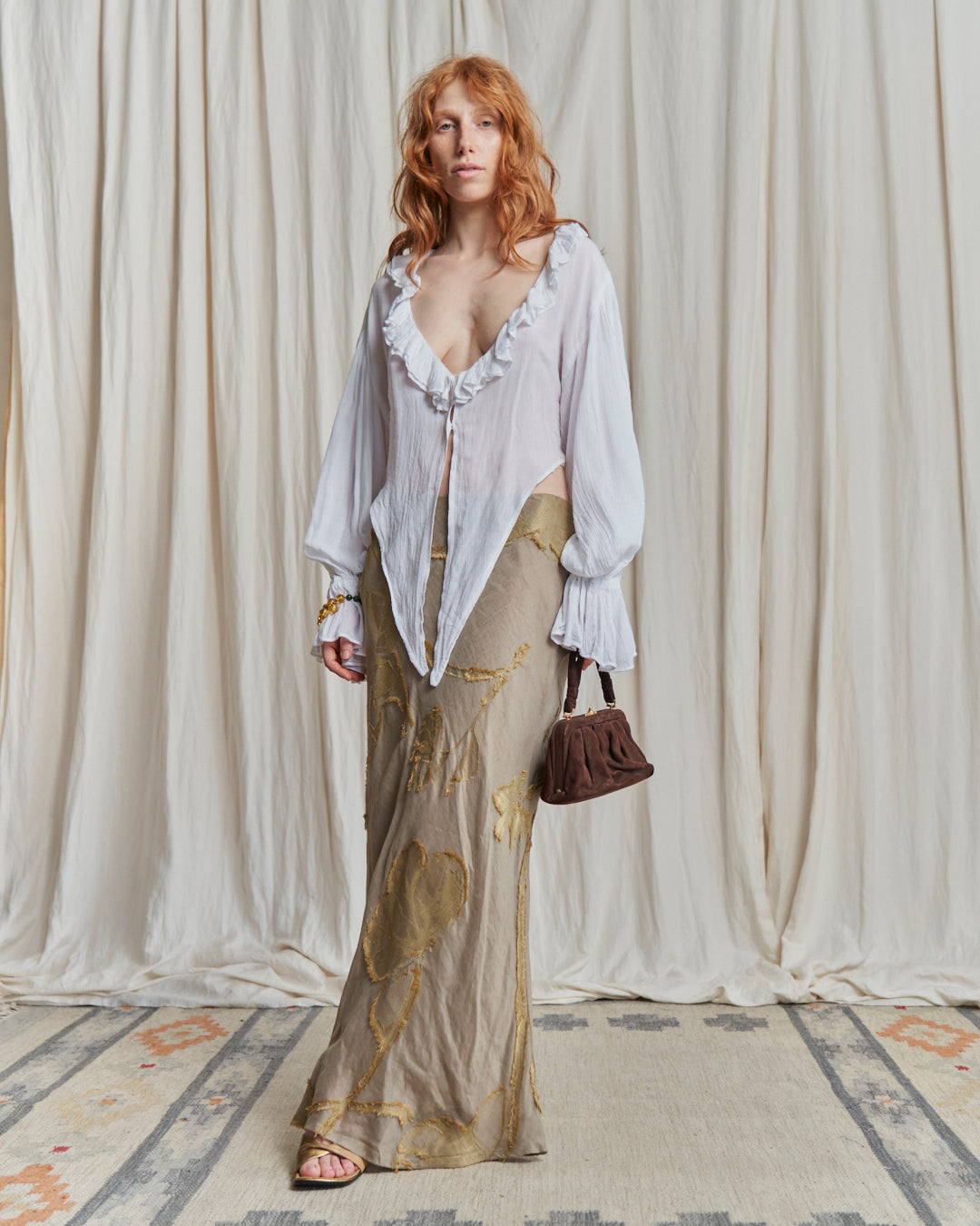 Blusa in viscosa pirata