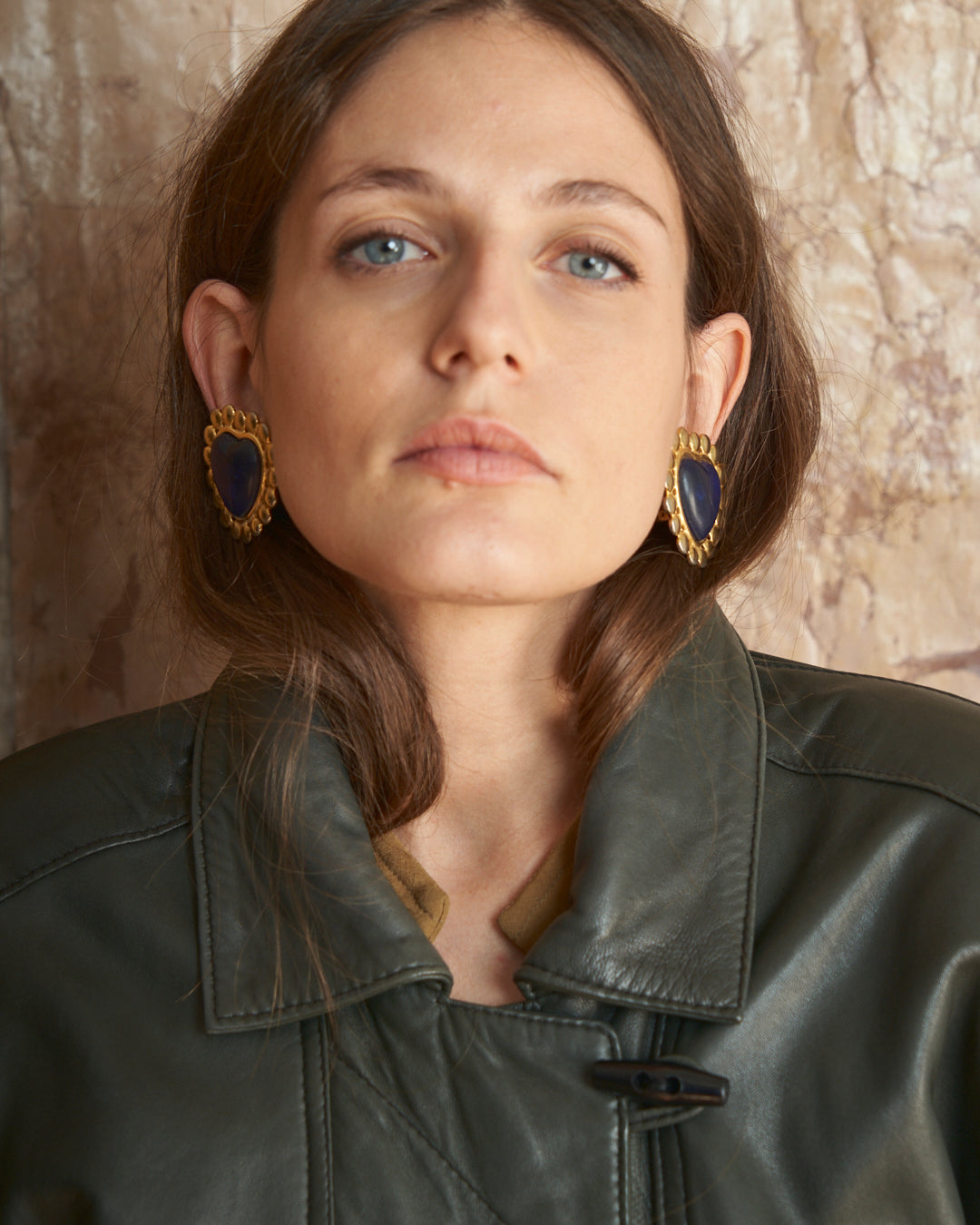 Orecchini a clip a cuore