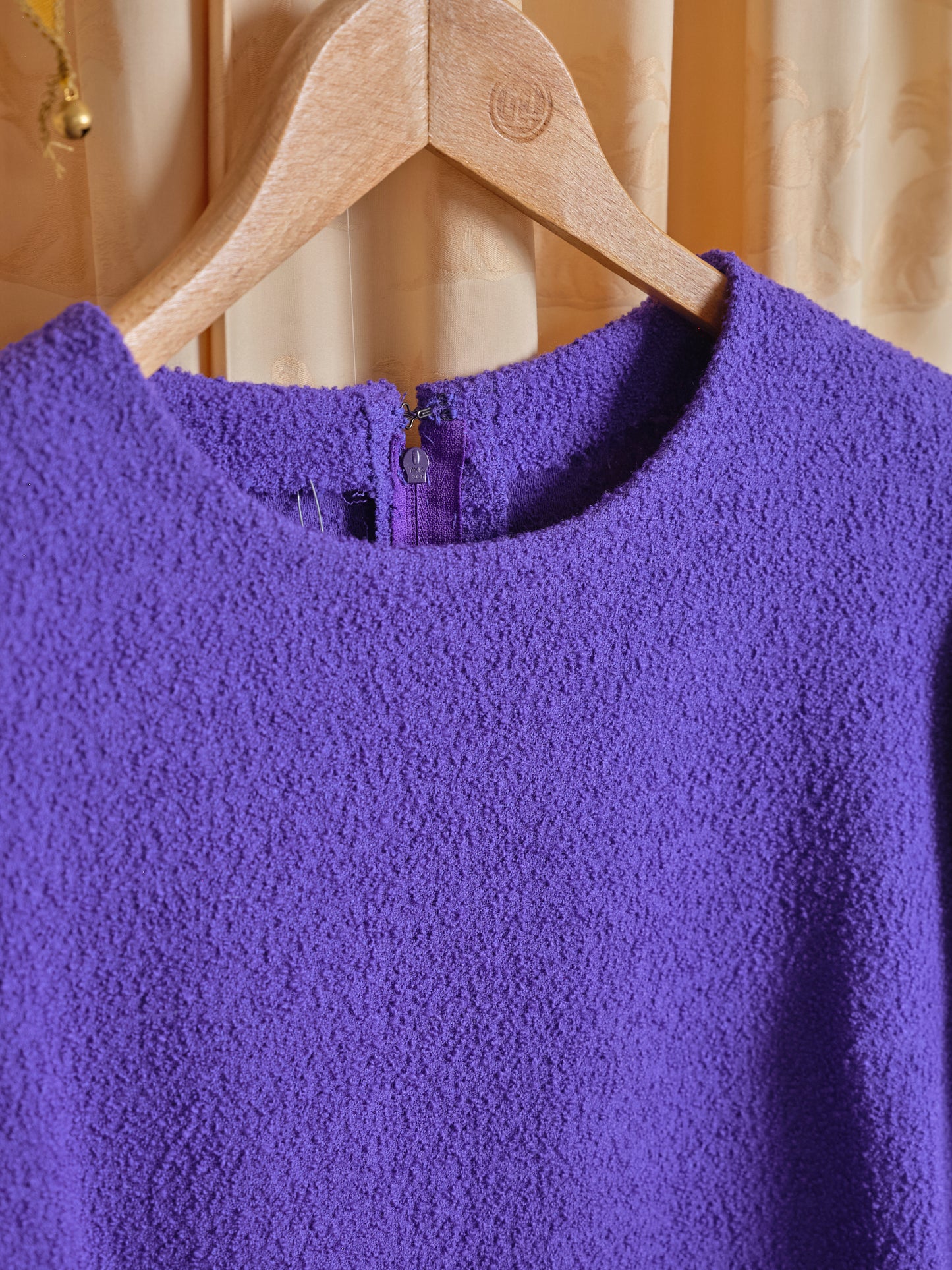 Completo in lana boucle sartoriale