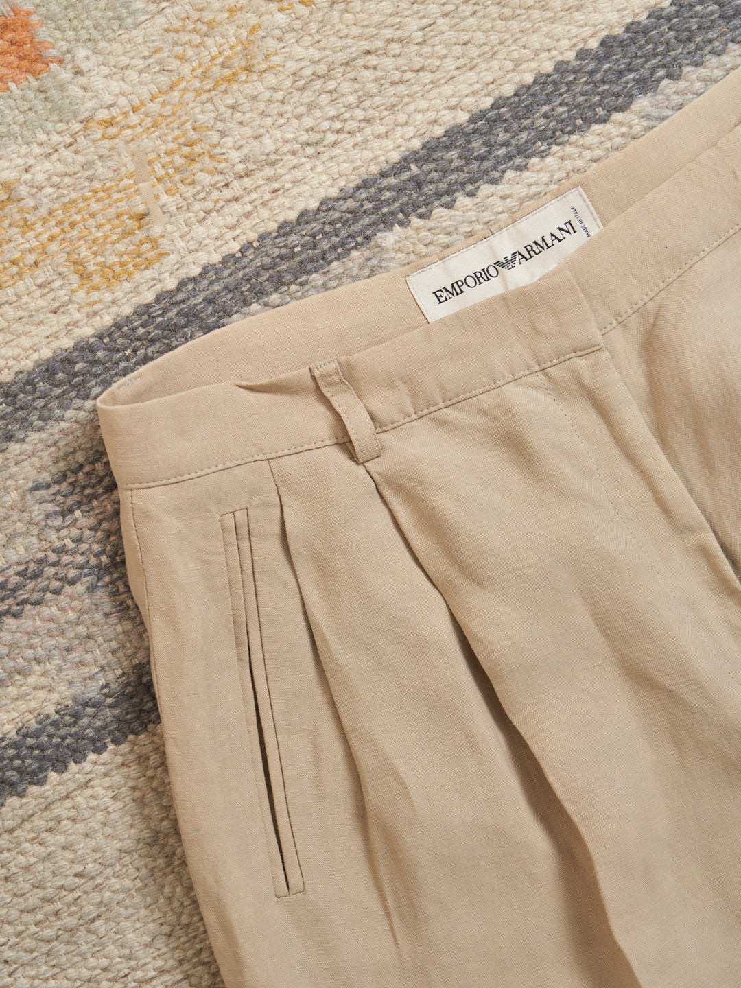Completo Emporio Armani anni 90 in lino