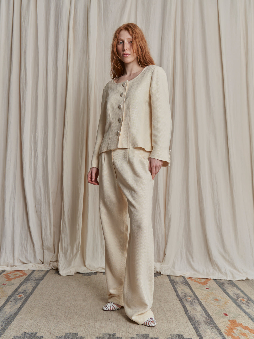 Completo sartoriale in tessuto Valentino