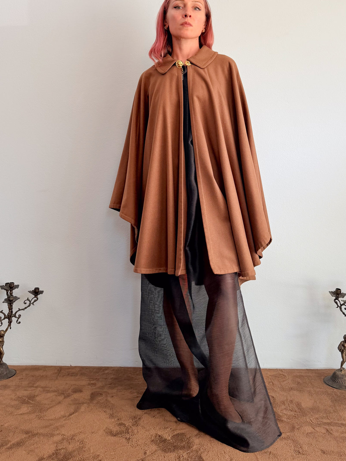 Mantella sartoriale in puro cashmere Piacenza