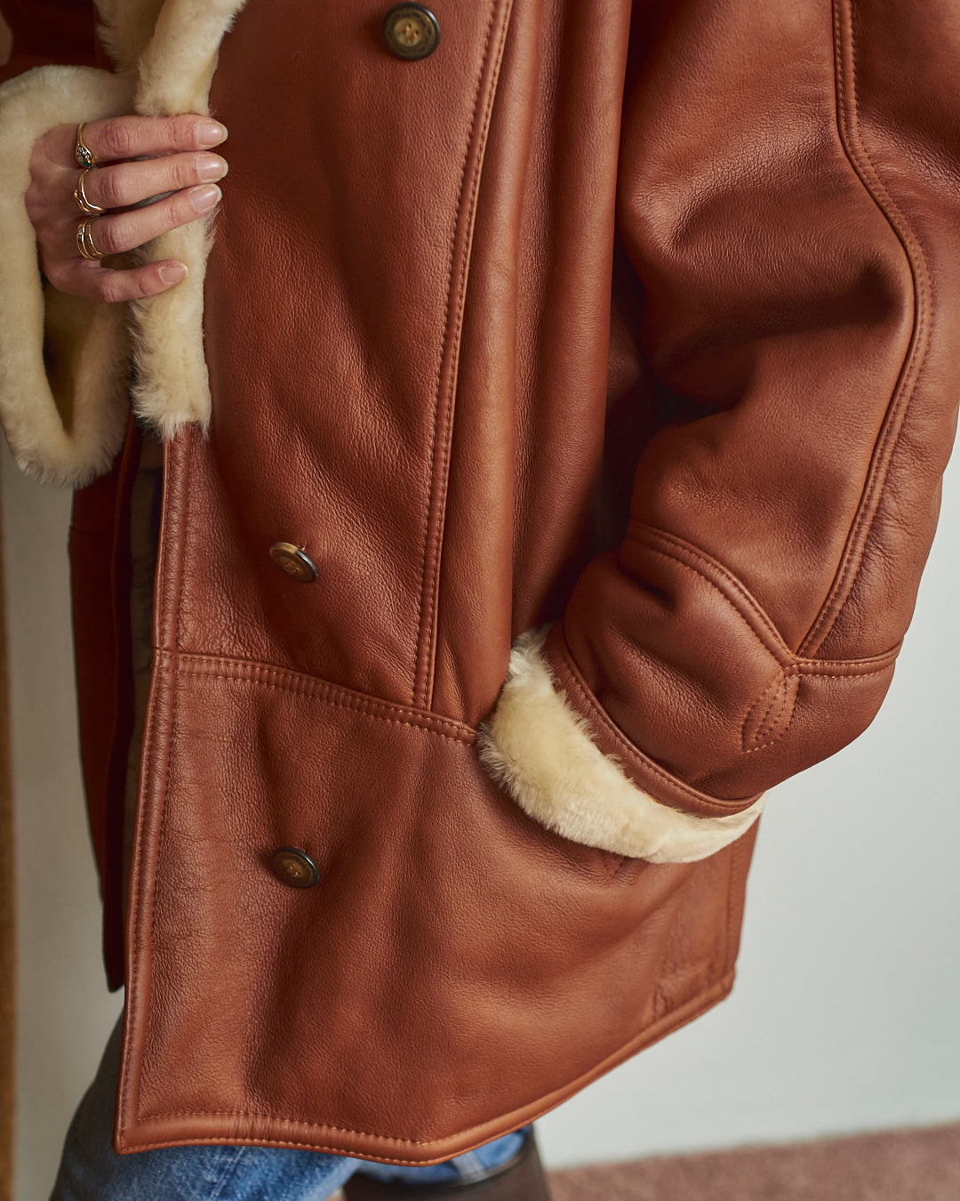 Montone anni 80 pelo liscio