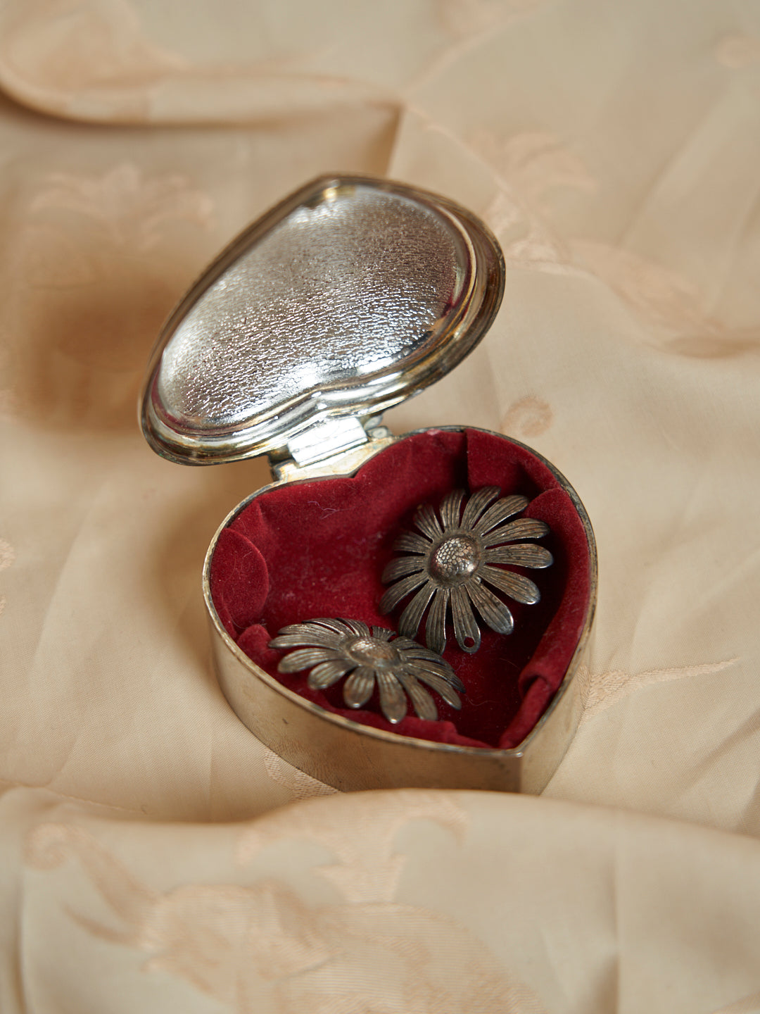 Orecchini fiore vintage