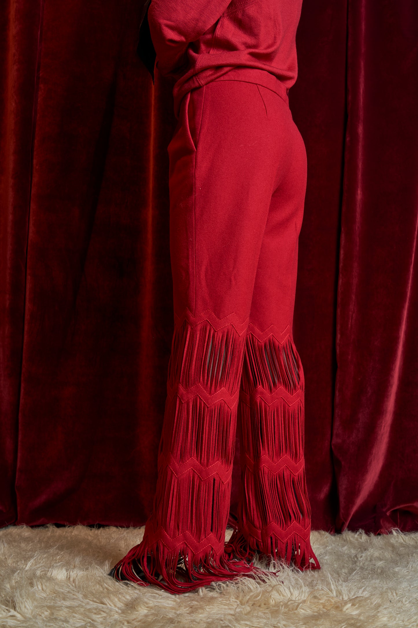 Pantalone frange Antonio Berardi