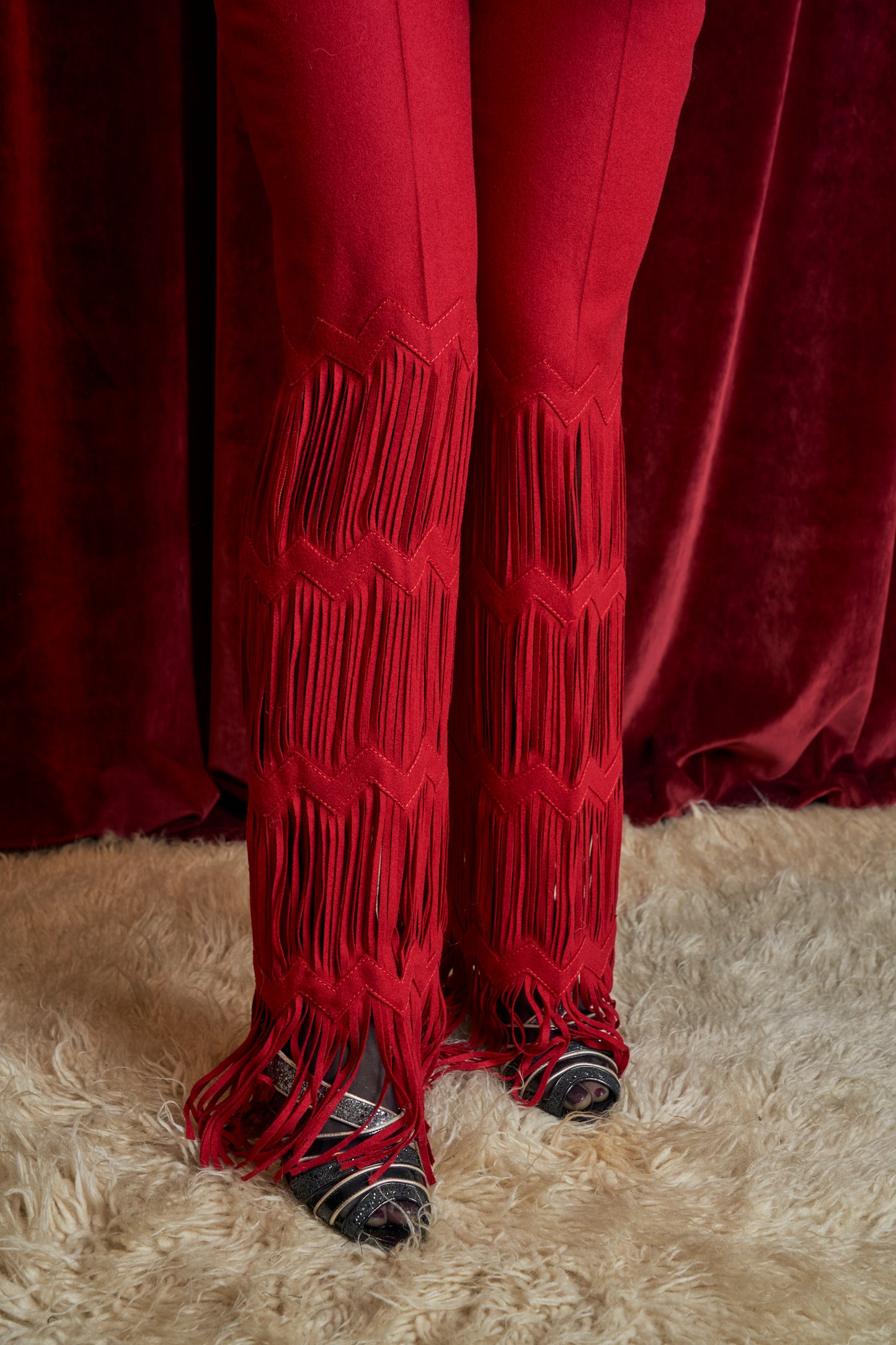Pantalone frange Antonio Berardi