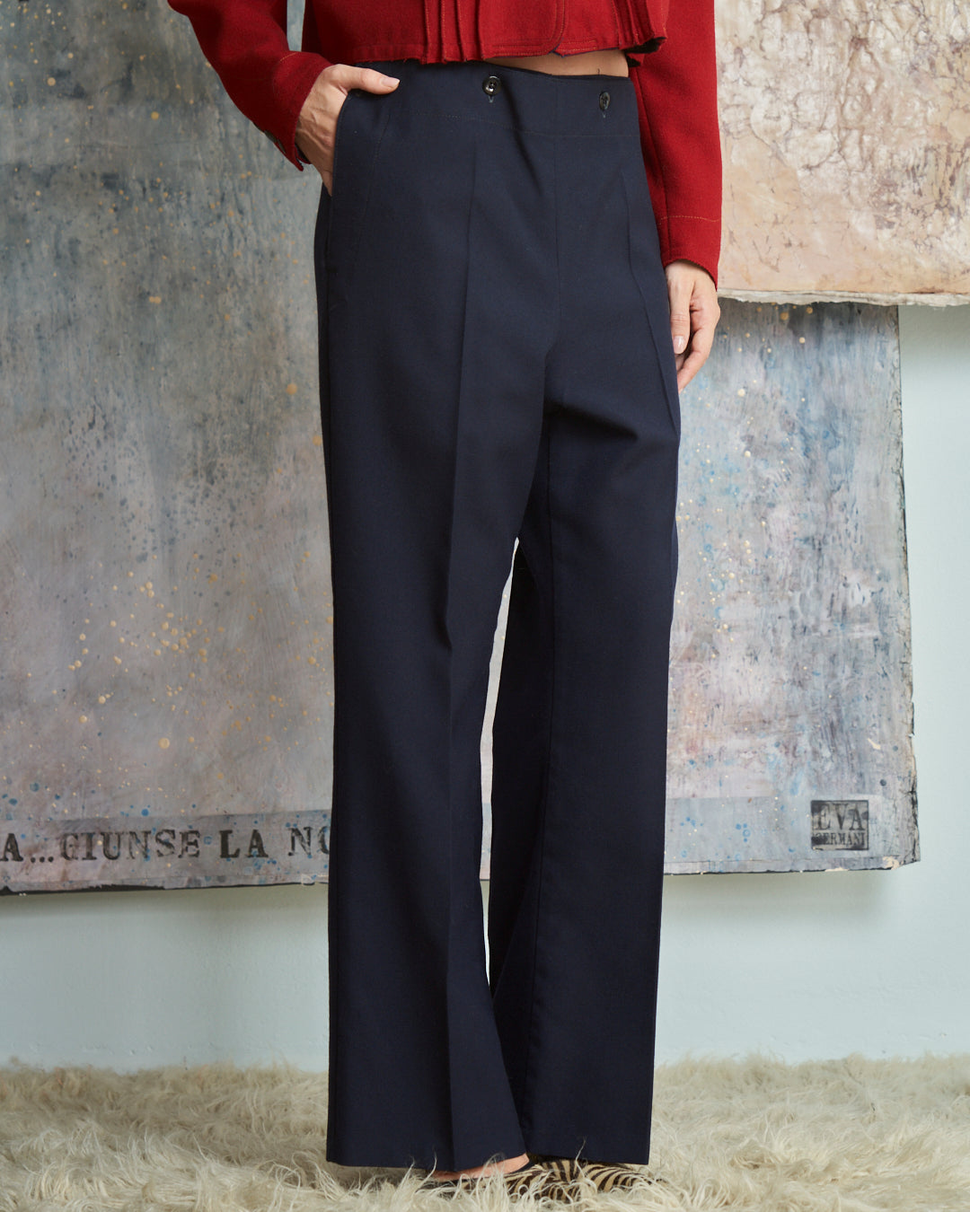 Pantalone sailor da marinaio vintage