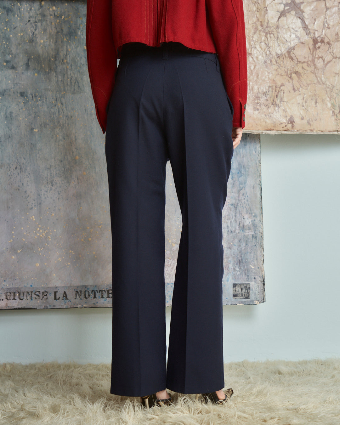 Pantalone sailor da marinaio vintage