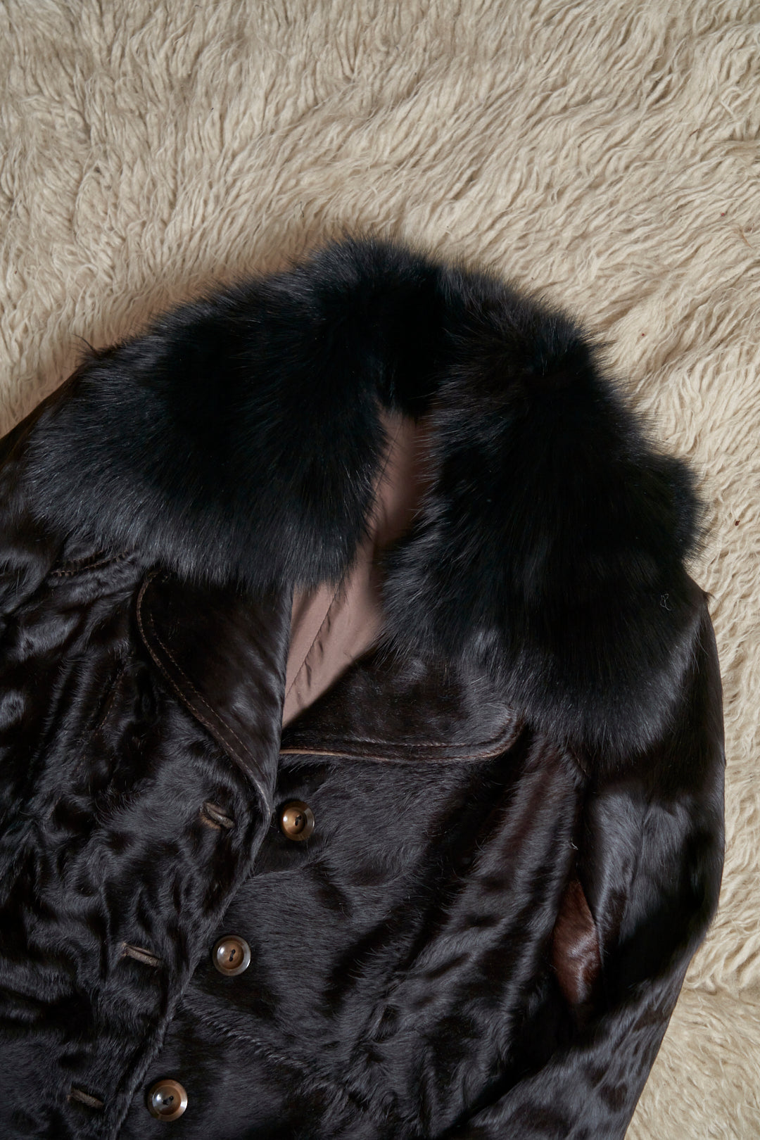 Penny Lane anni 80 made in Italy in cavallino e Pelliccia