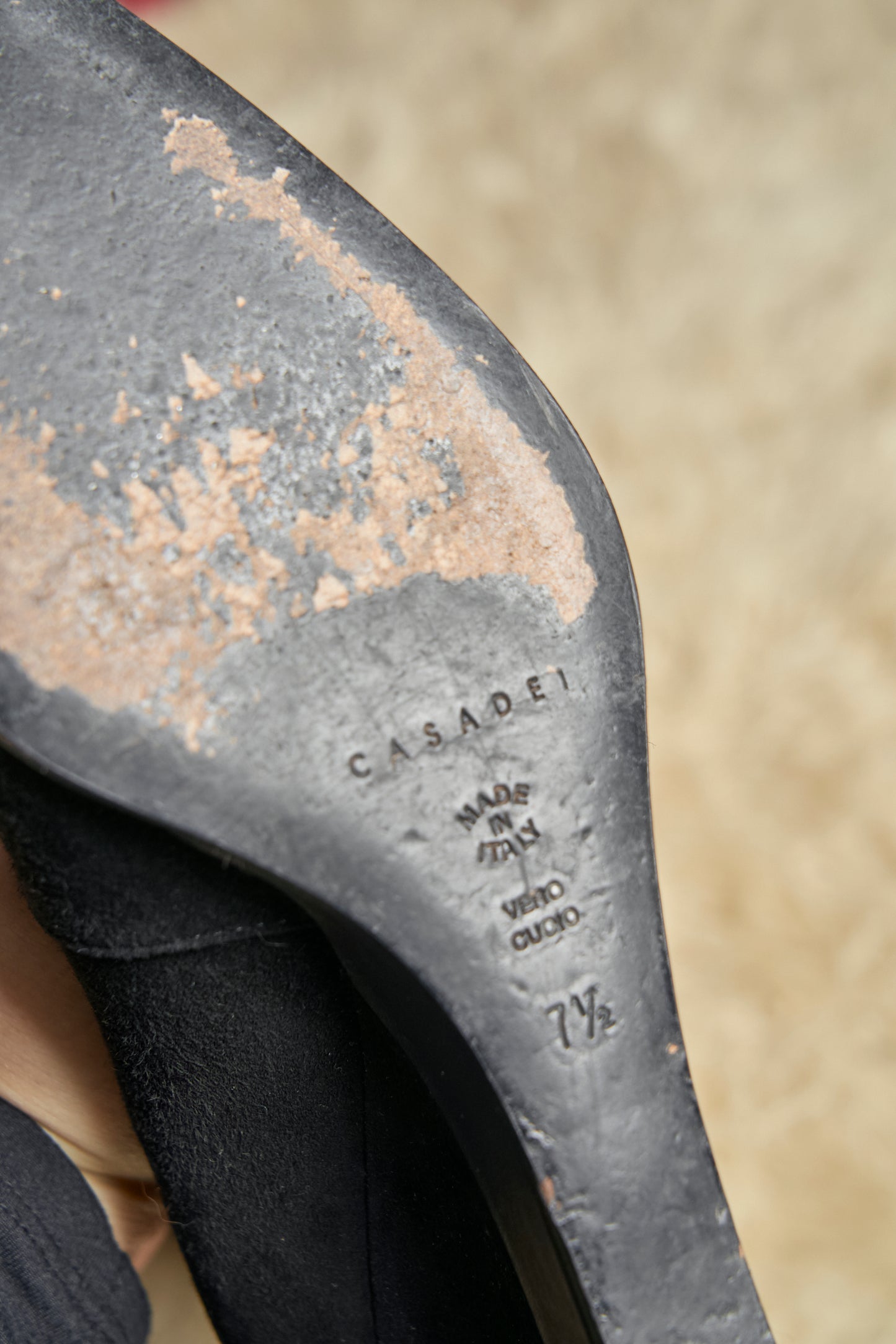 Stivali Casadei in camoscio stretch
