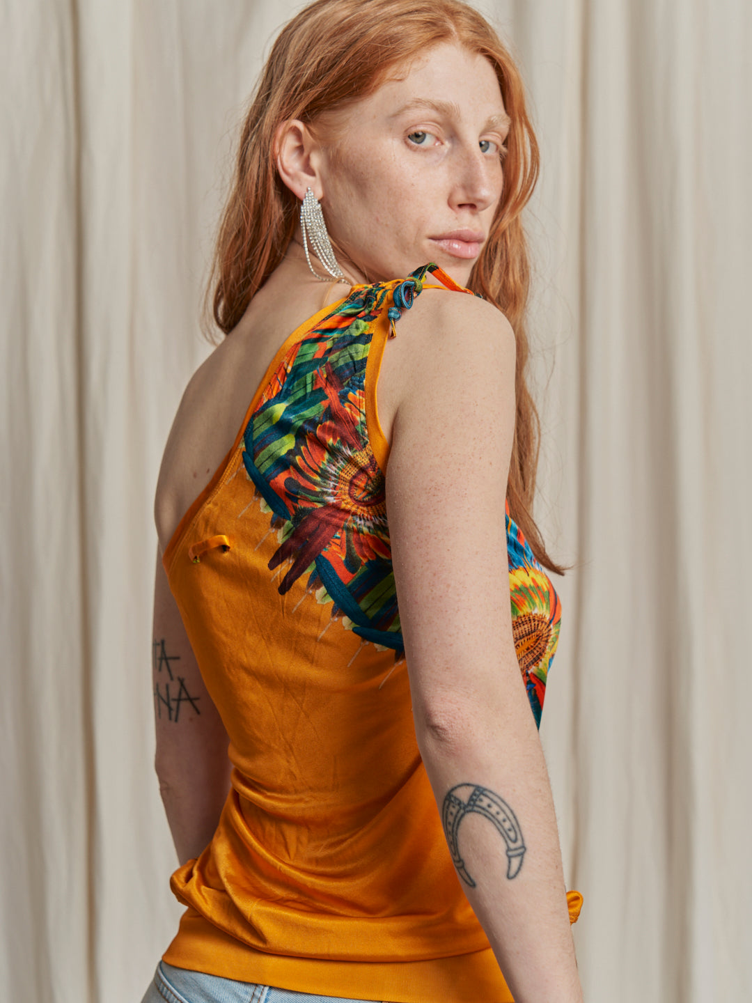 Top monospalla Jean Paul Gaultier Soleil