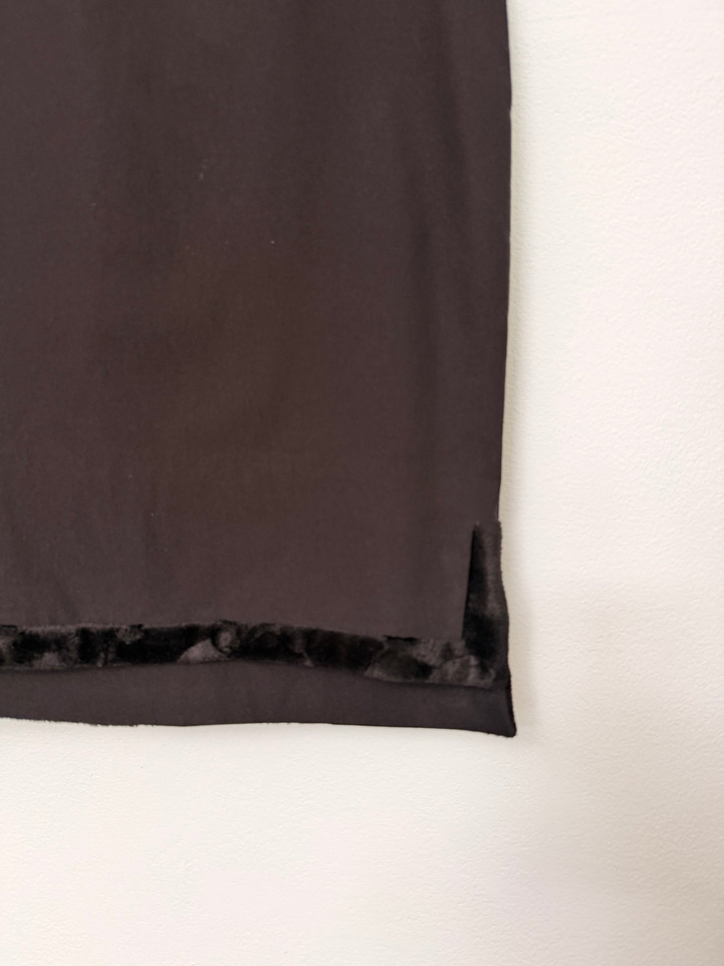 Completo anni 90 in crepe elastica e tessuto effetto cavallino