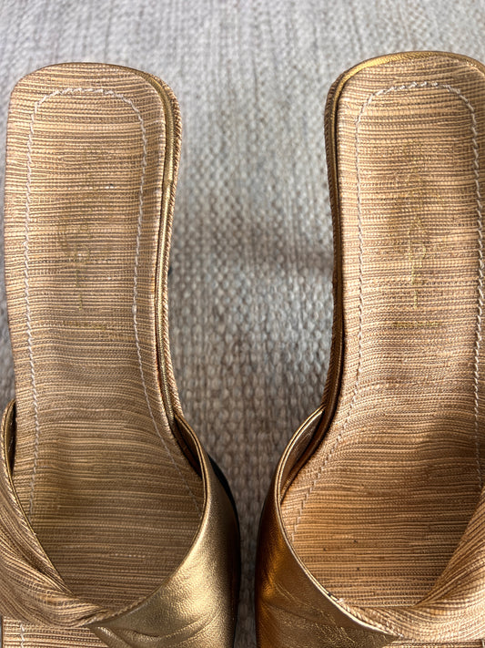 Sandali Casadei oro