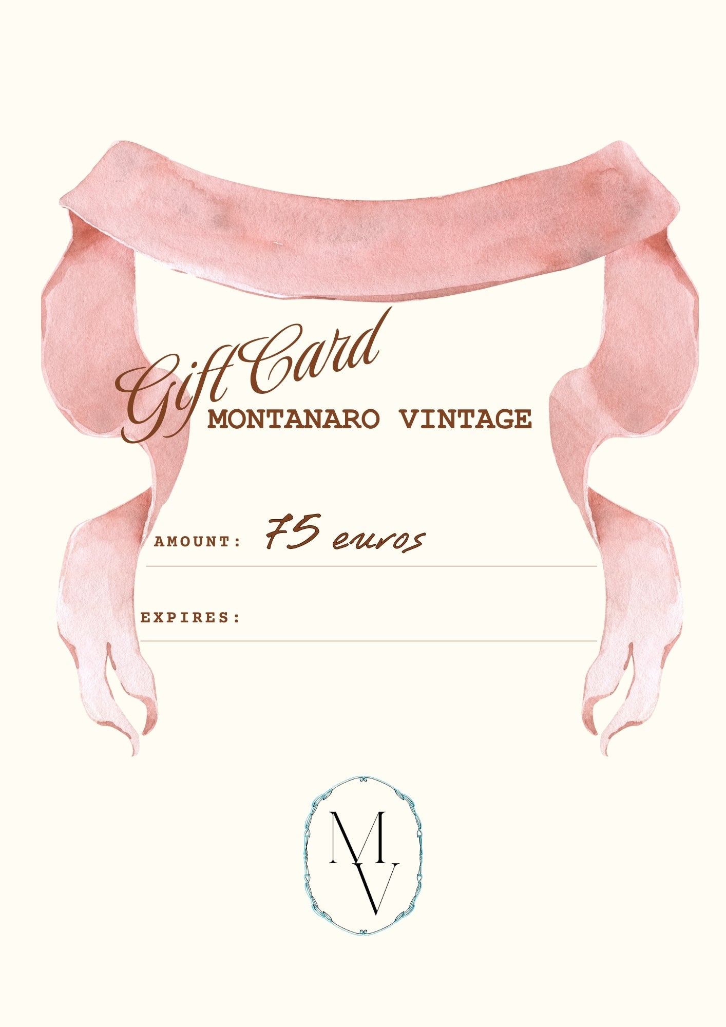 Buono Regalo Montanaro Vintage