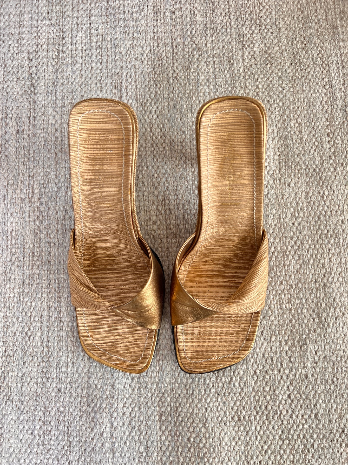 Sandali Casadei oro