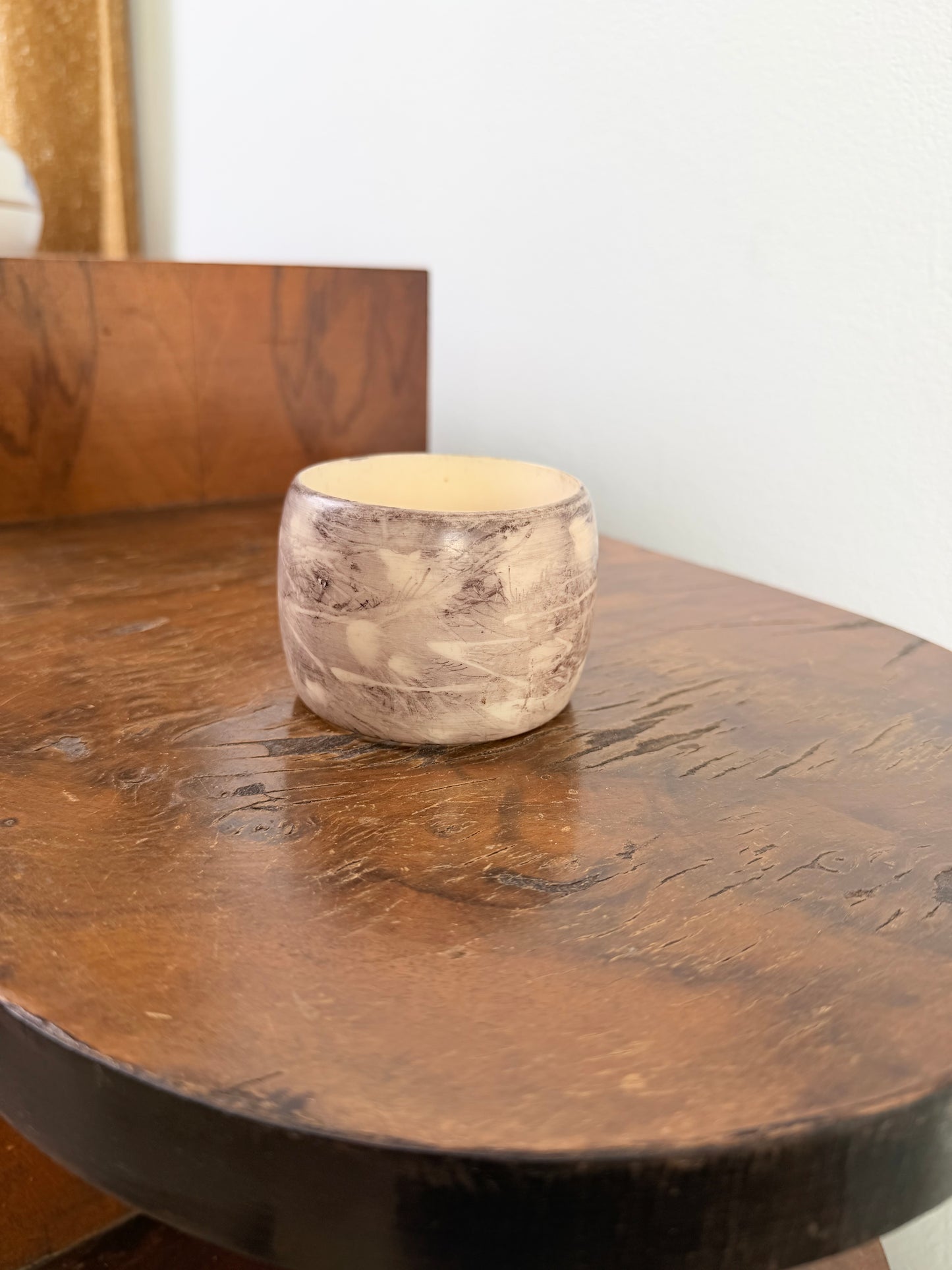 Bracciale Bangle in resina effetto spennellato