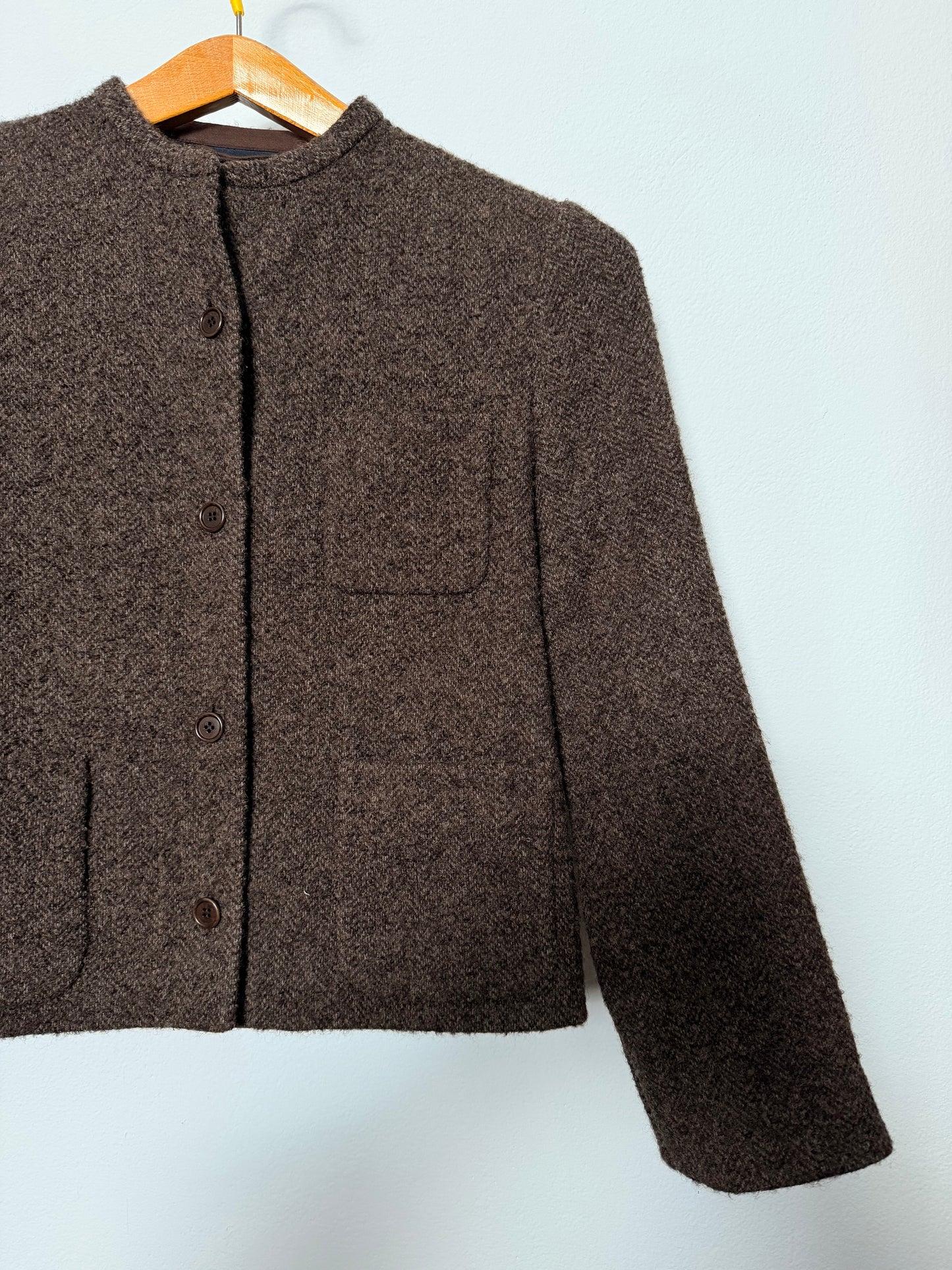 Giacca corta "Aspesi" in lana e alpaca