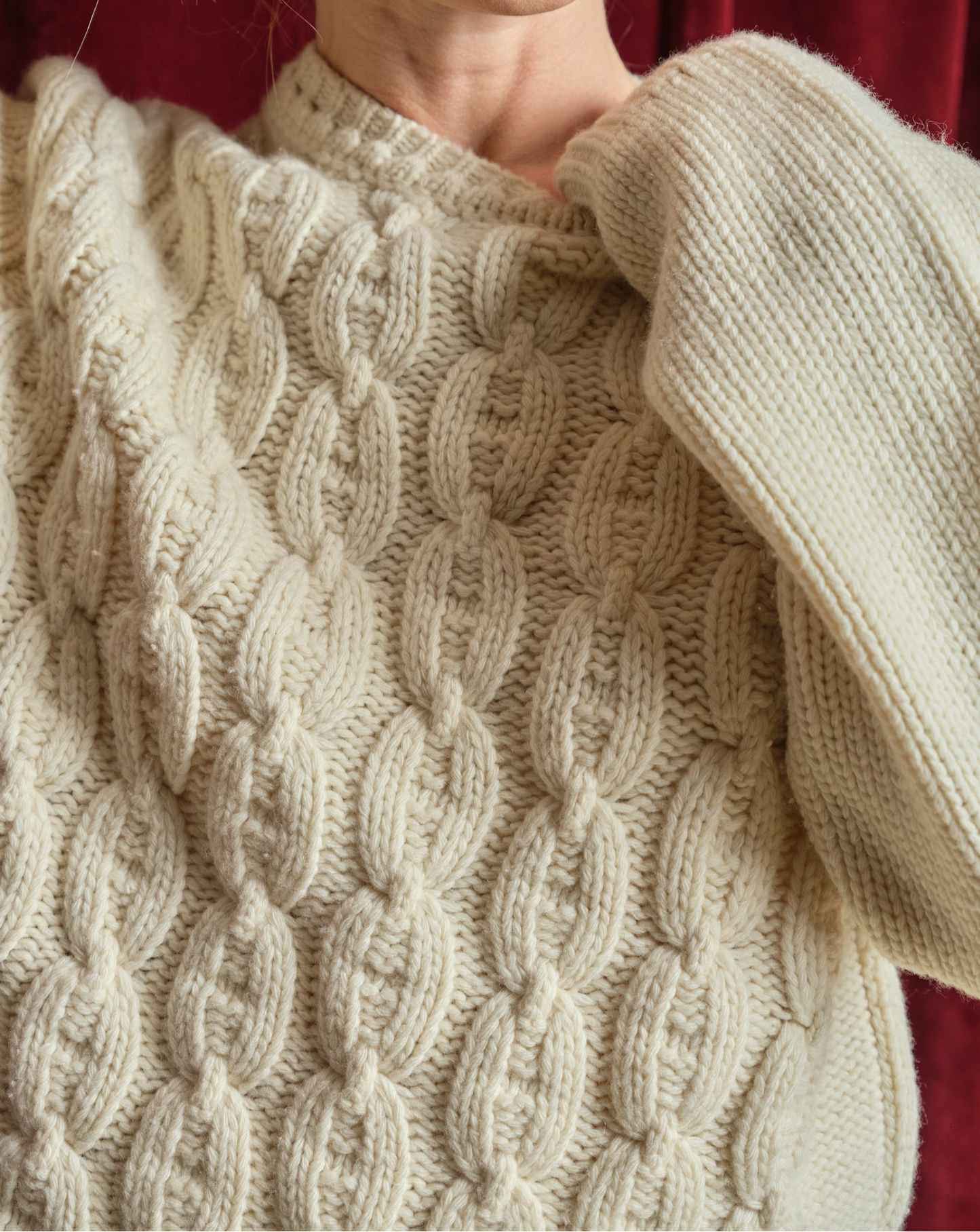 Maglione in lana e cachemere