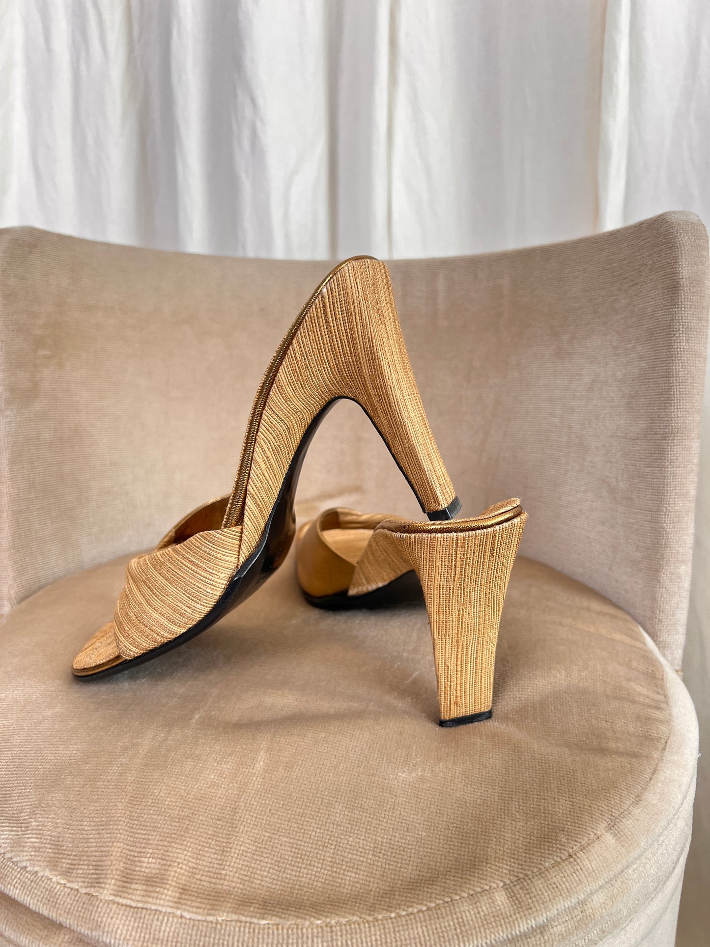 Sandali Casadei oro