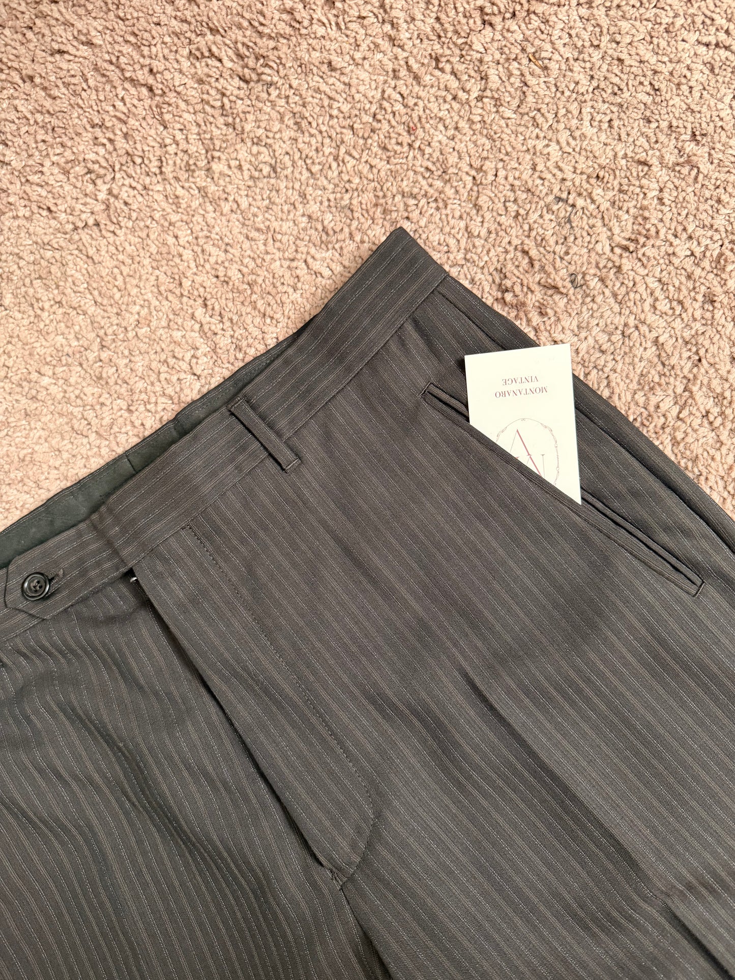 Completo Byblos maschile gessato testa di moro