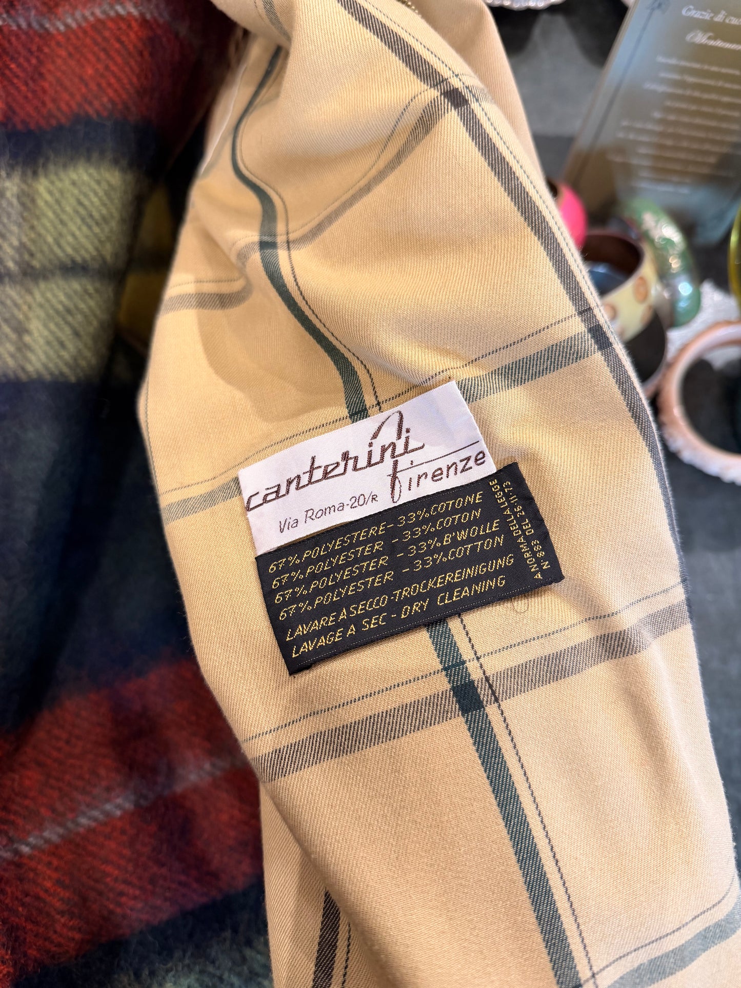 Trench Uomo Schiaparelli Paris Messieurs by Centerini Firenze