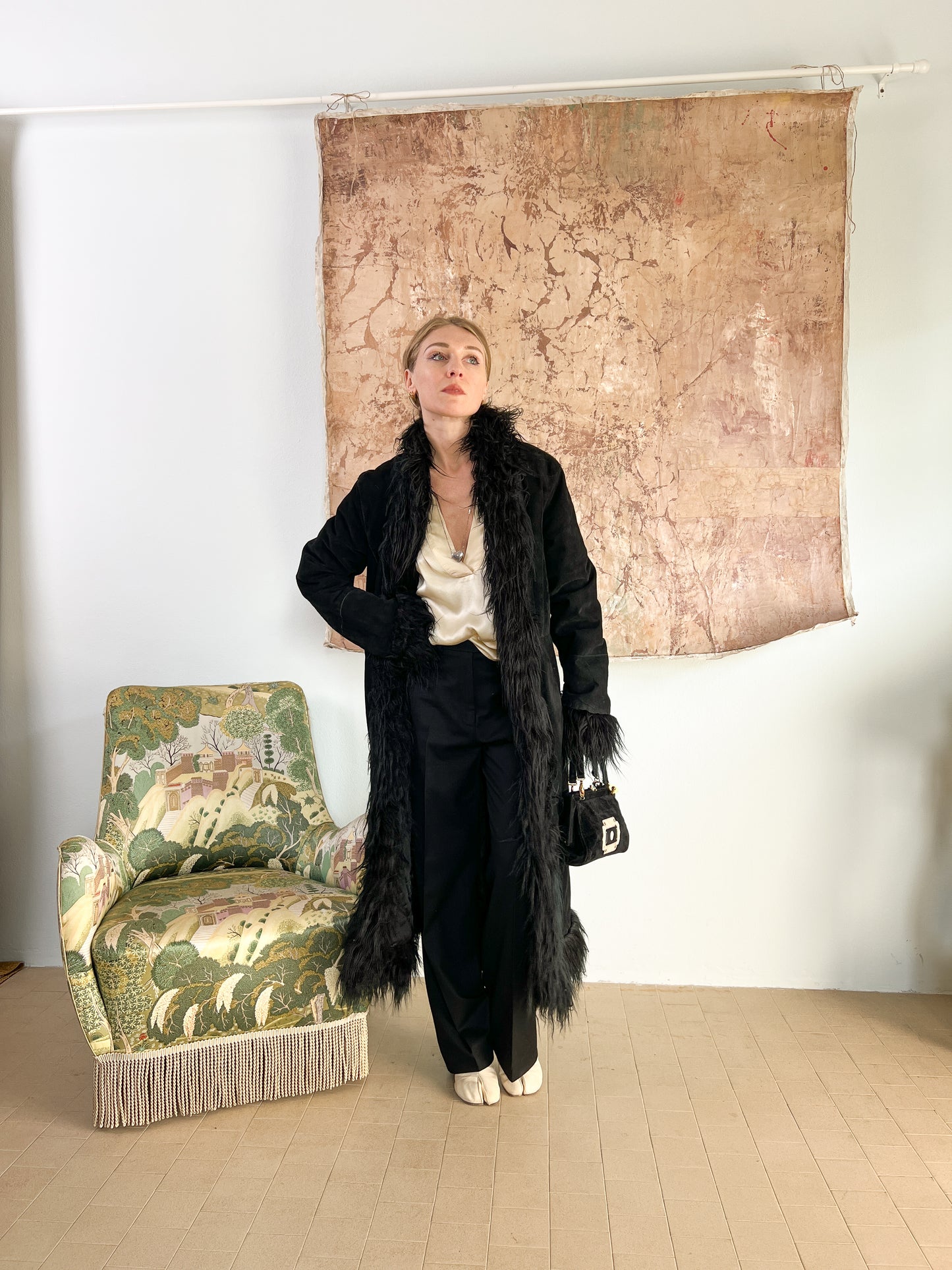 Afgan coat Penny Lane anni 70 made in Italy.