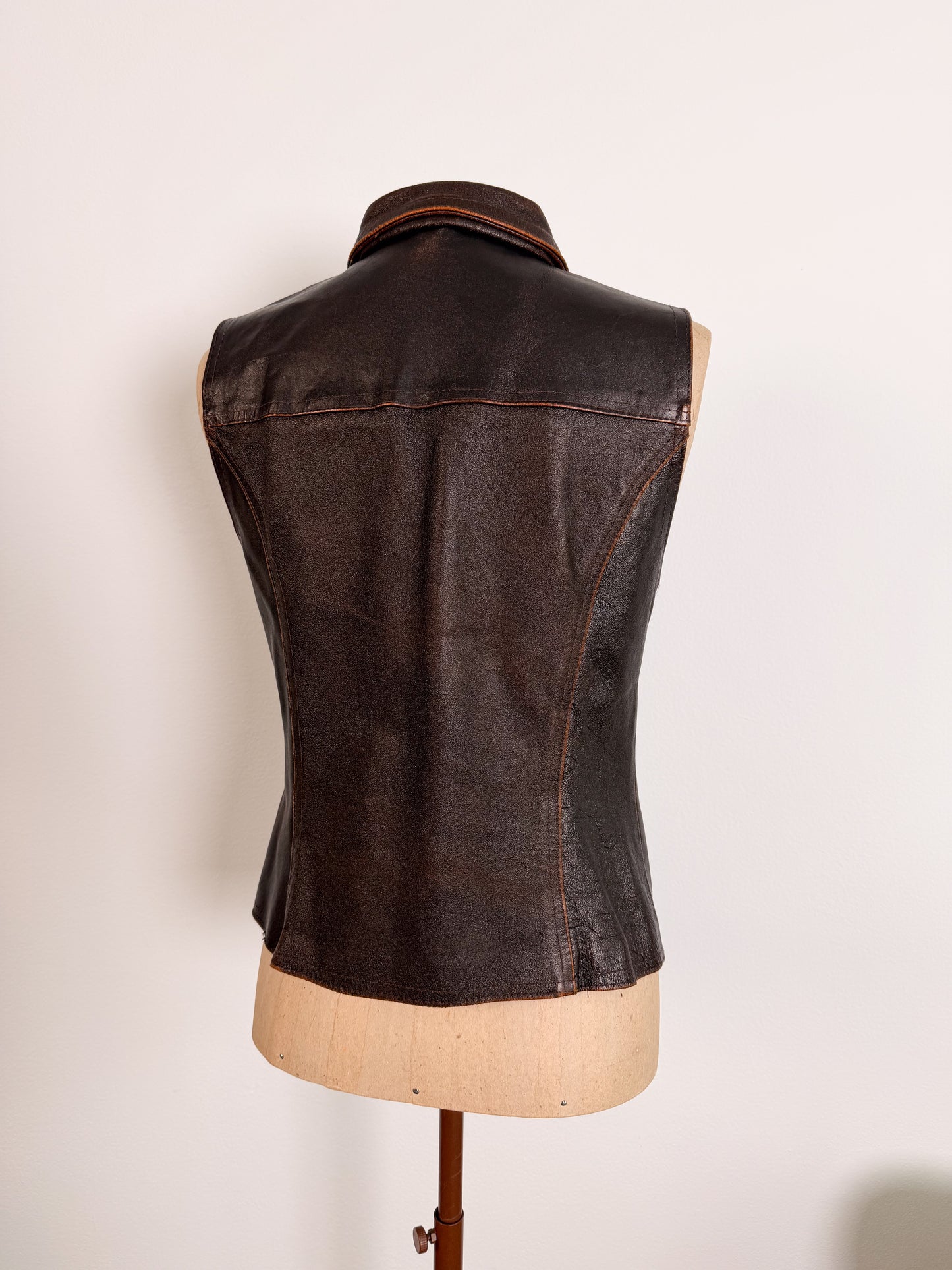 Gilet da biker anni 70