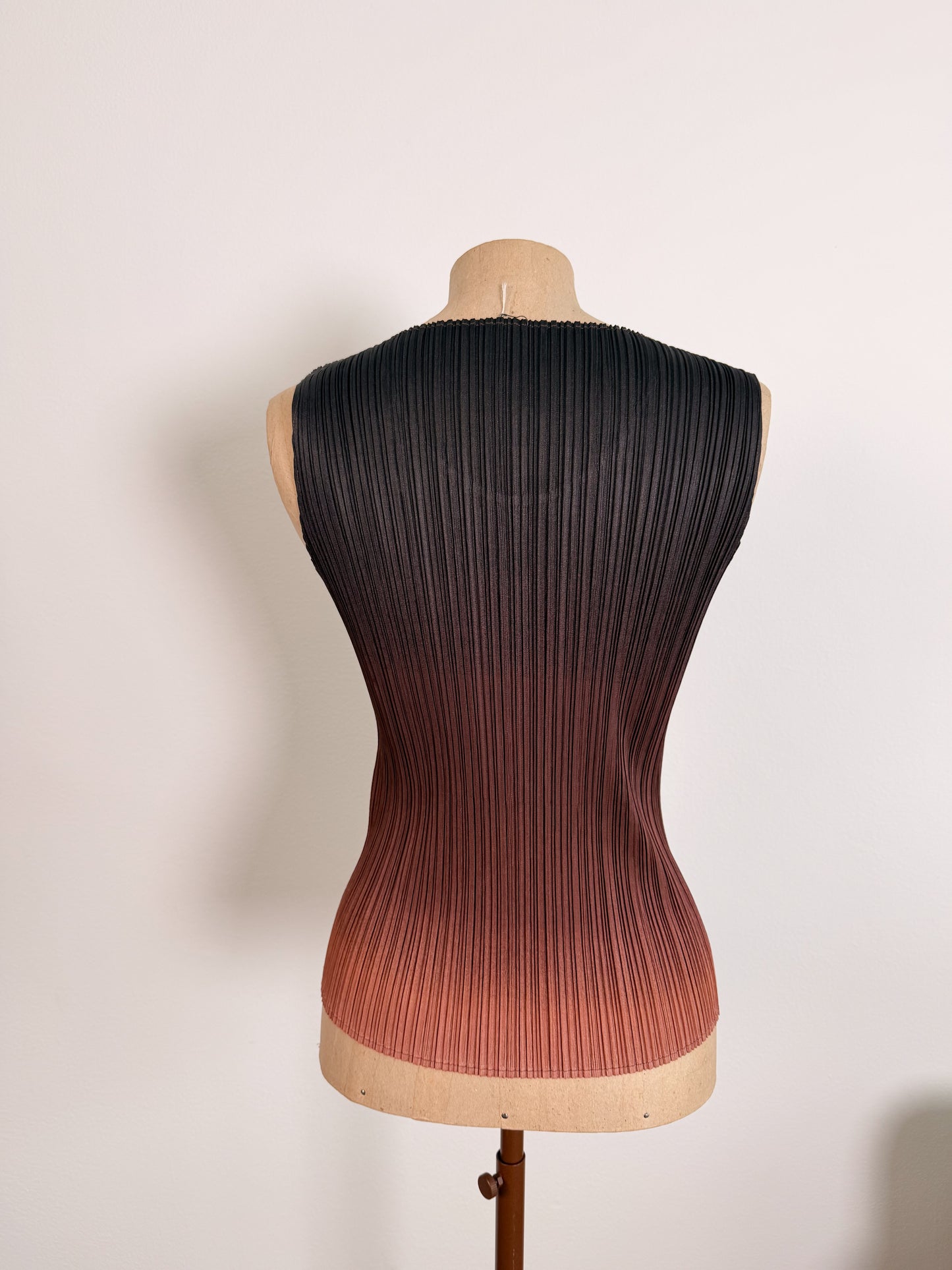 Top ombré stampa diamante Issey miyake Pleats Please