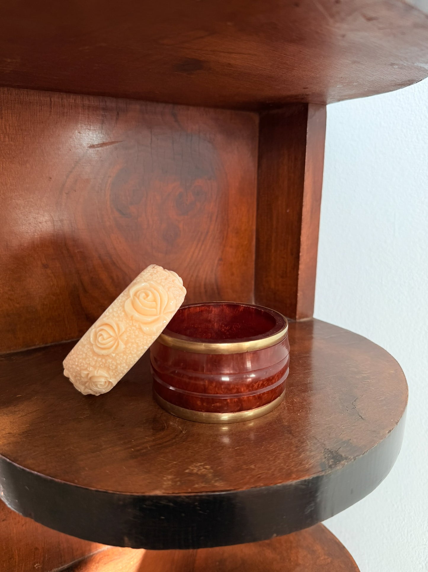 Bracciale Bangle in celluloide vintage