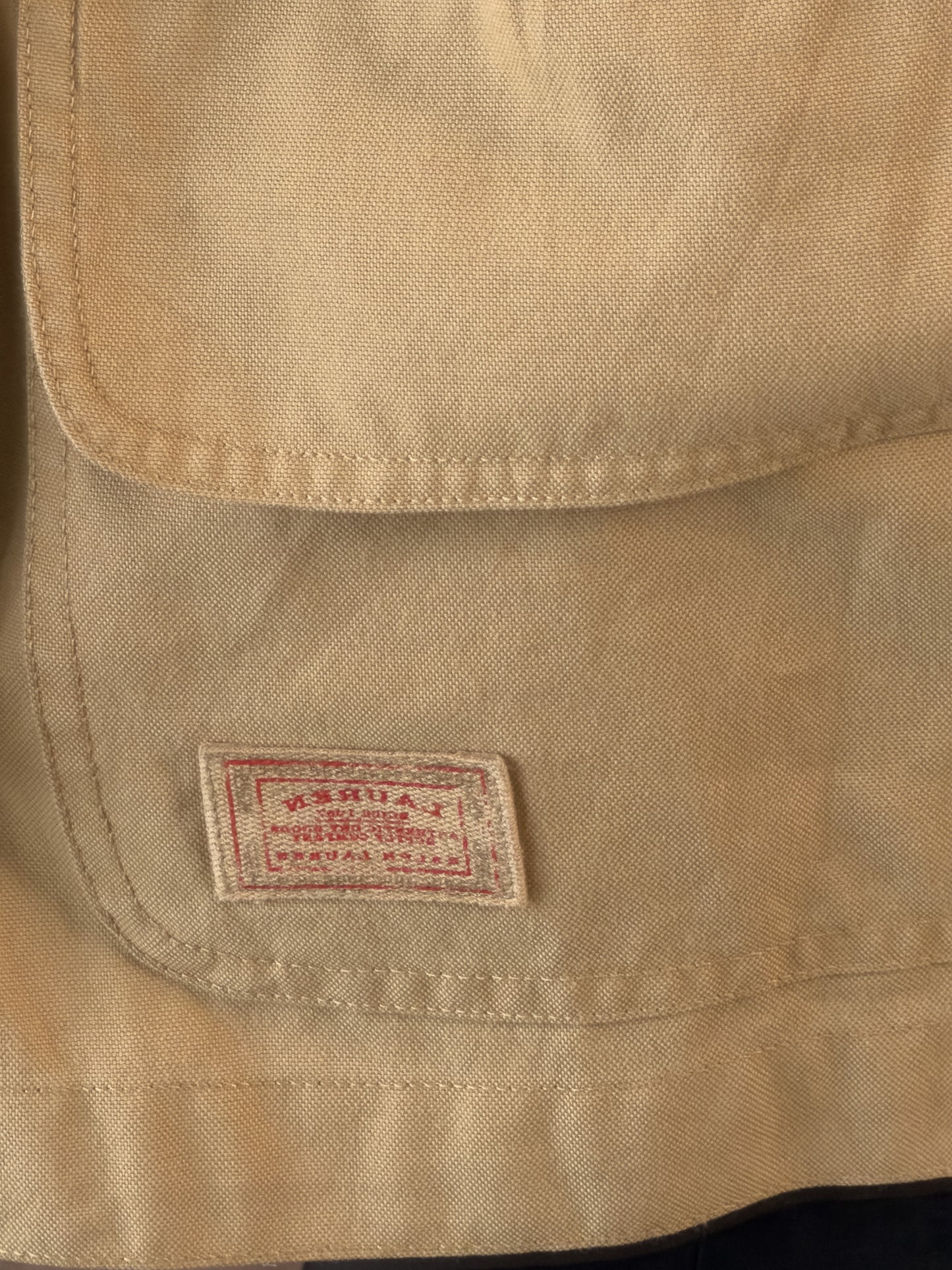 Giacca Ralph Lauren sabbia modello workwear