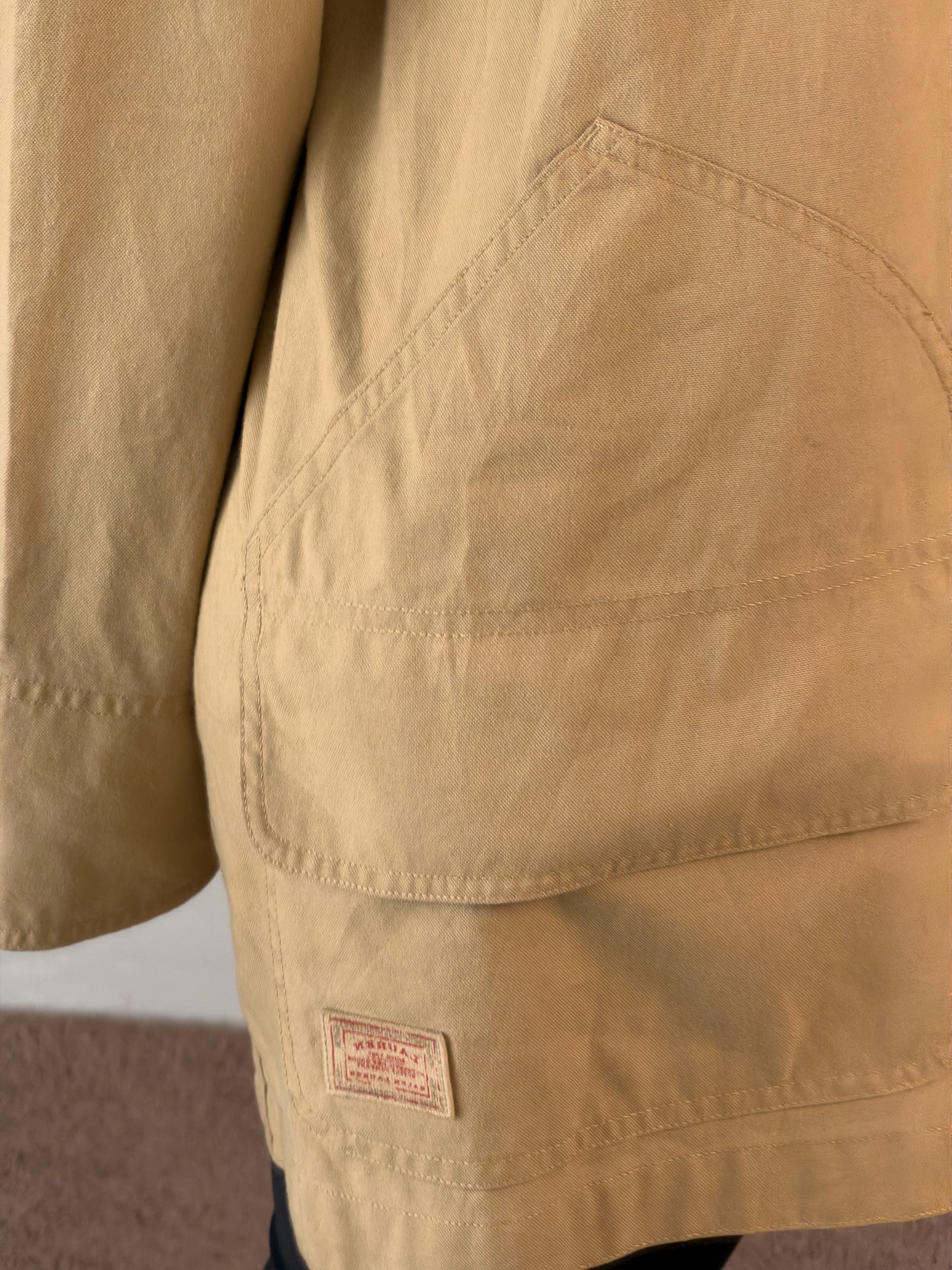 Giacca Ralph Lauren sabbia modello workwear