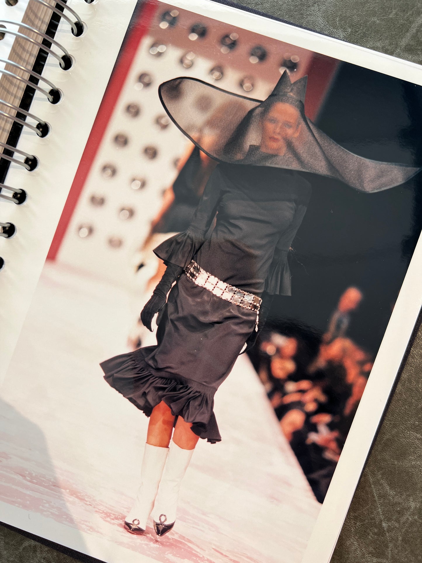 Abito in seta Antonio Berardi fw1999\2000