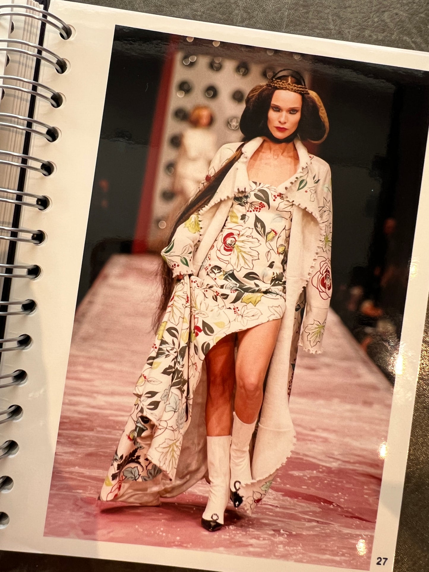 Abito in seta Antonio Berardi fw1999\2000