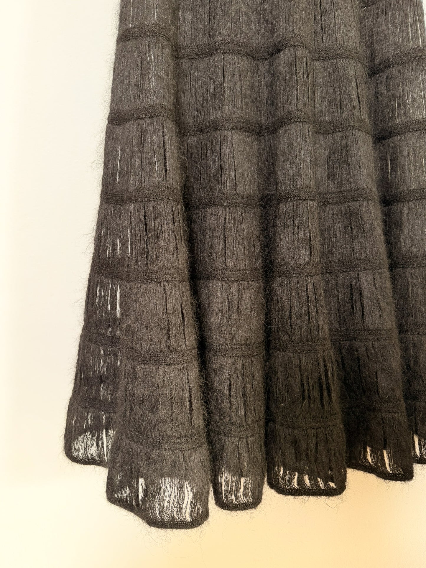 Gonna "Etro" in mohair a passamanerie