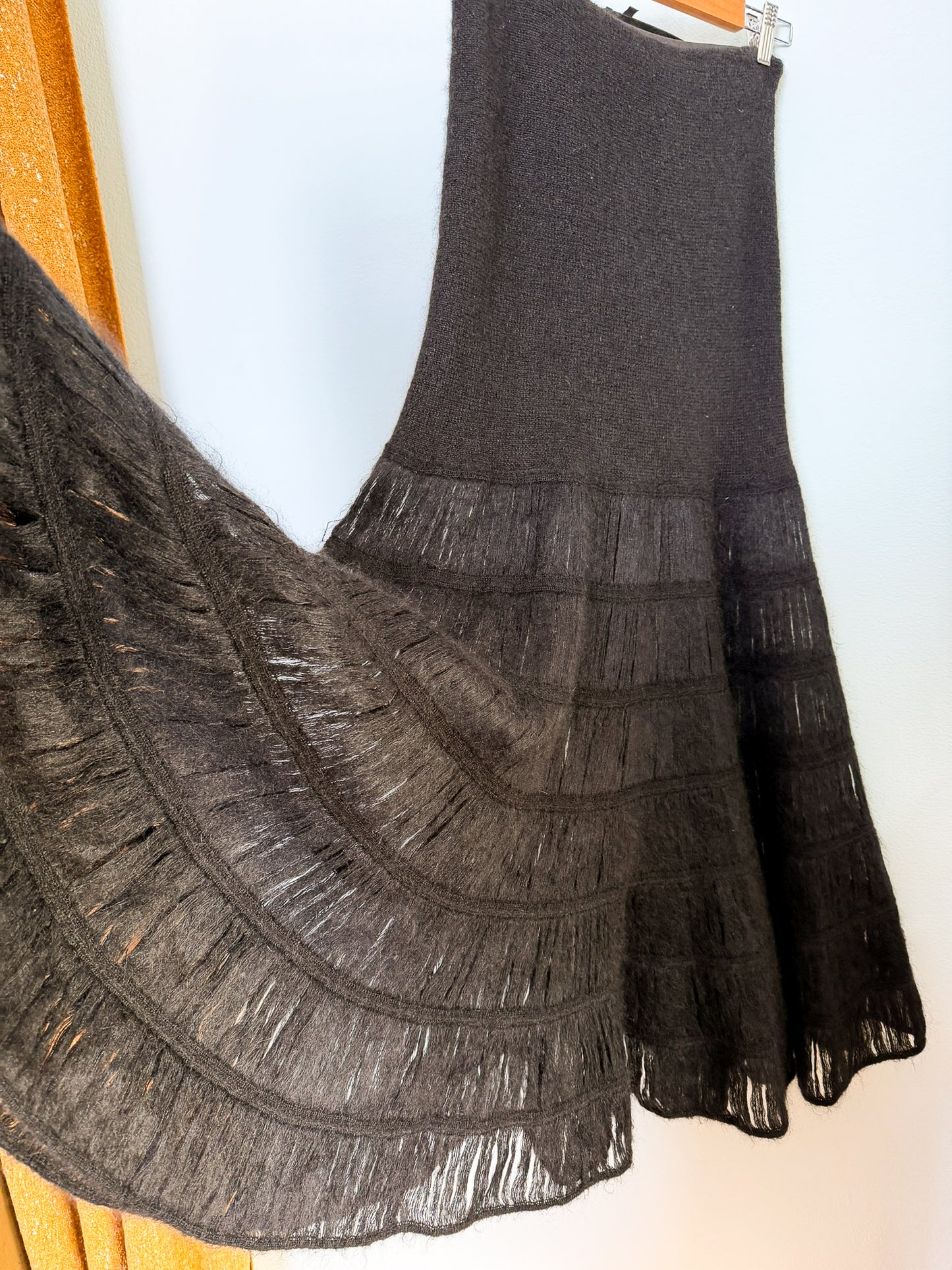 Gonna "Etro" in mohair a passamanerie