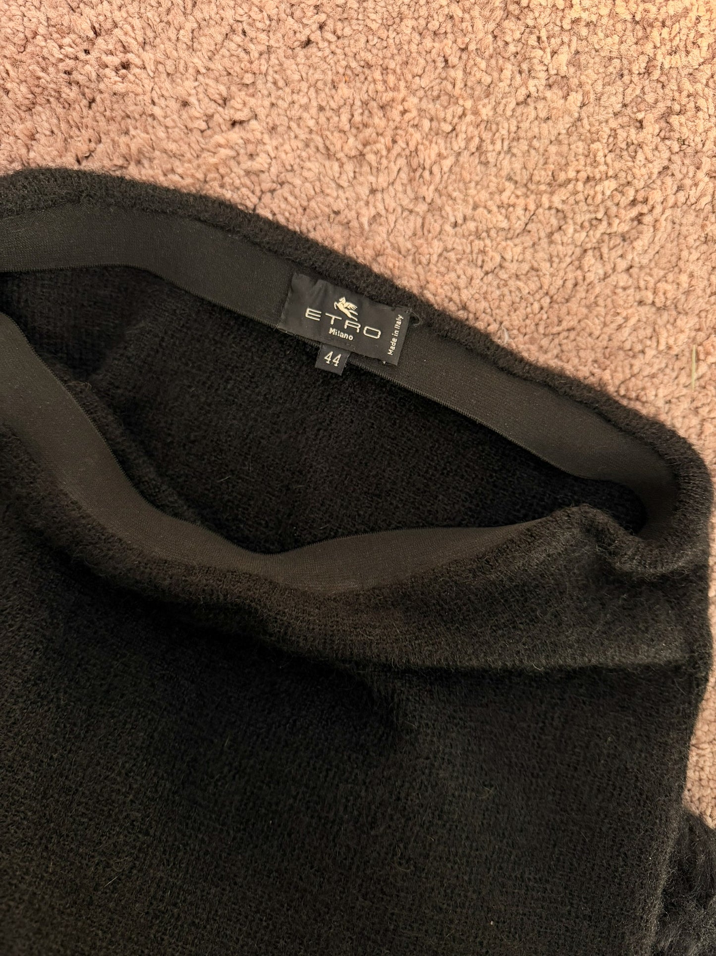 Gonna "Etro" in mohair a passamanerie