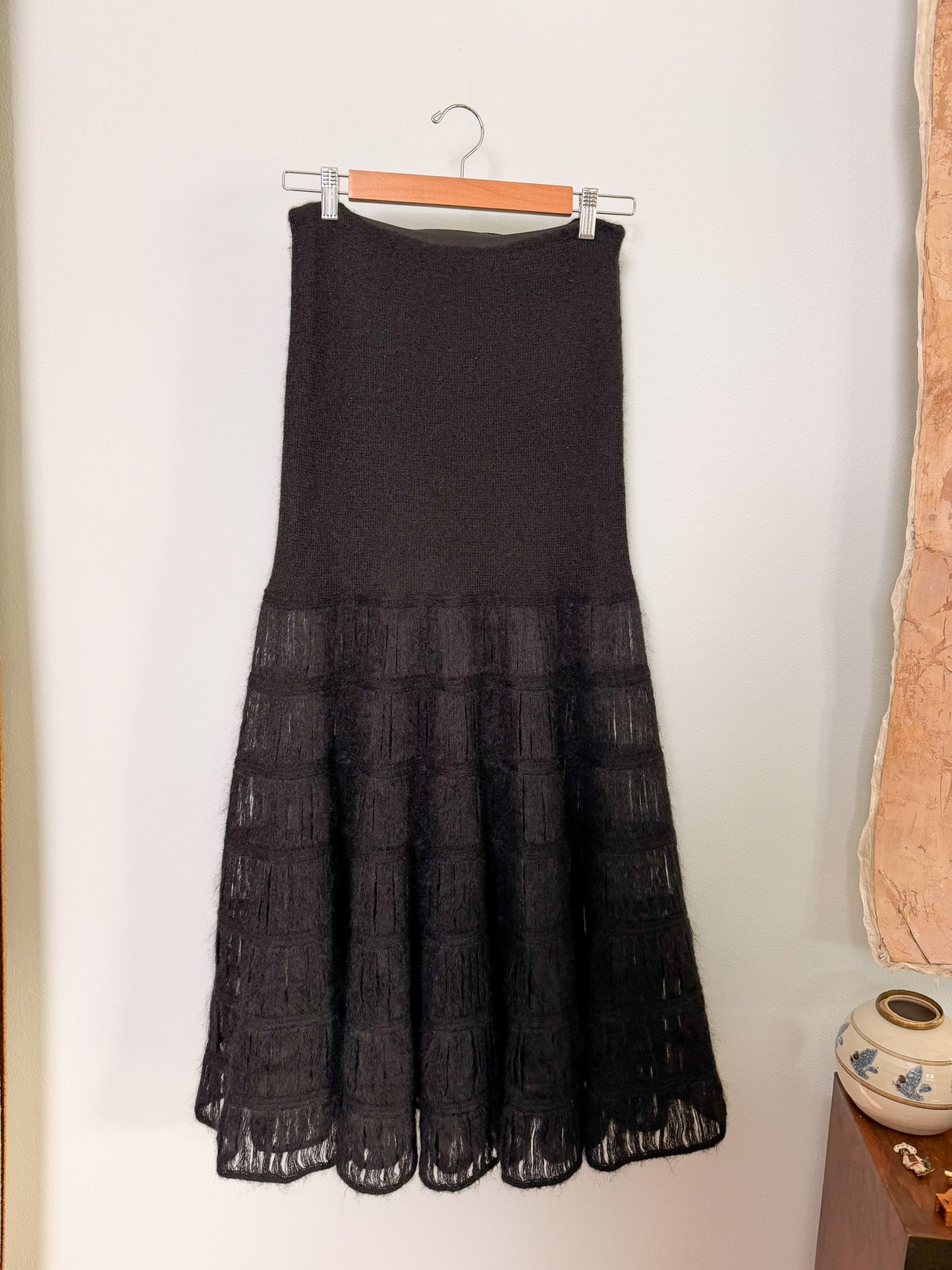 Gonna "Etro" in mohair a passamanerie