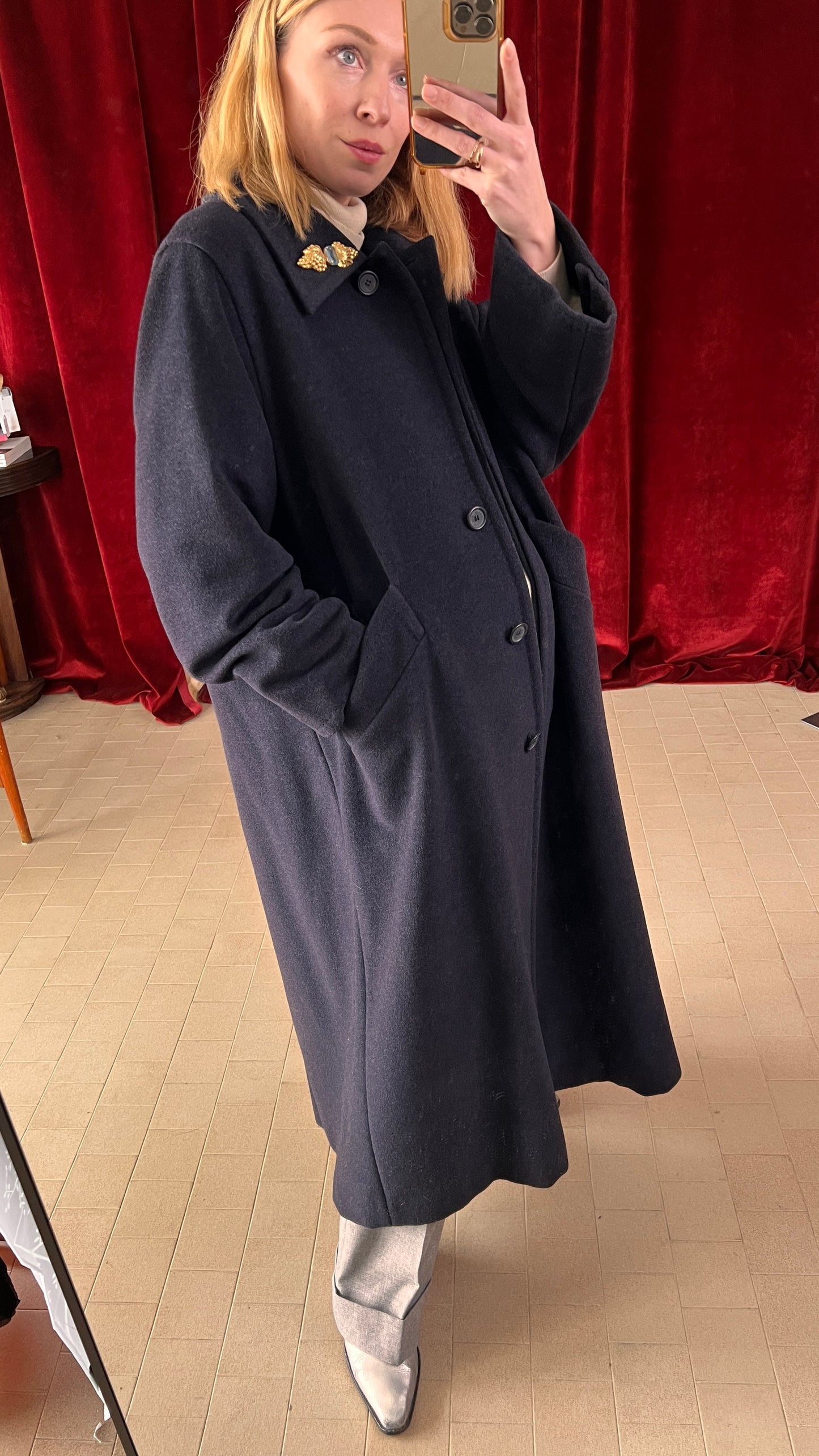 Cappotto Sportmax in lana cachemere