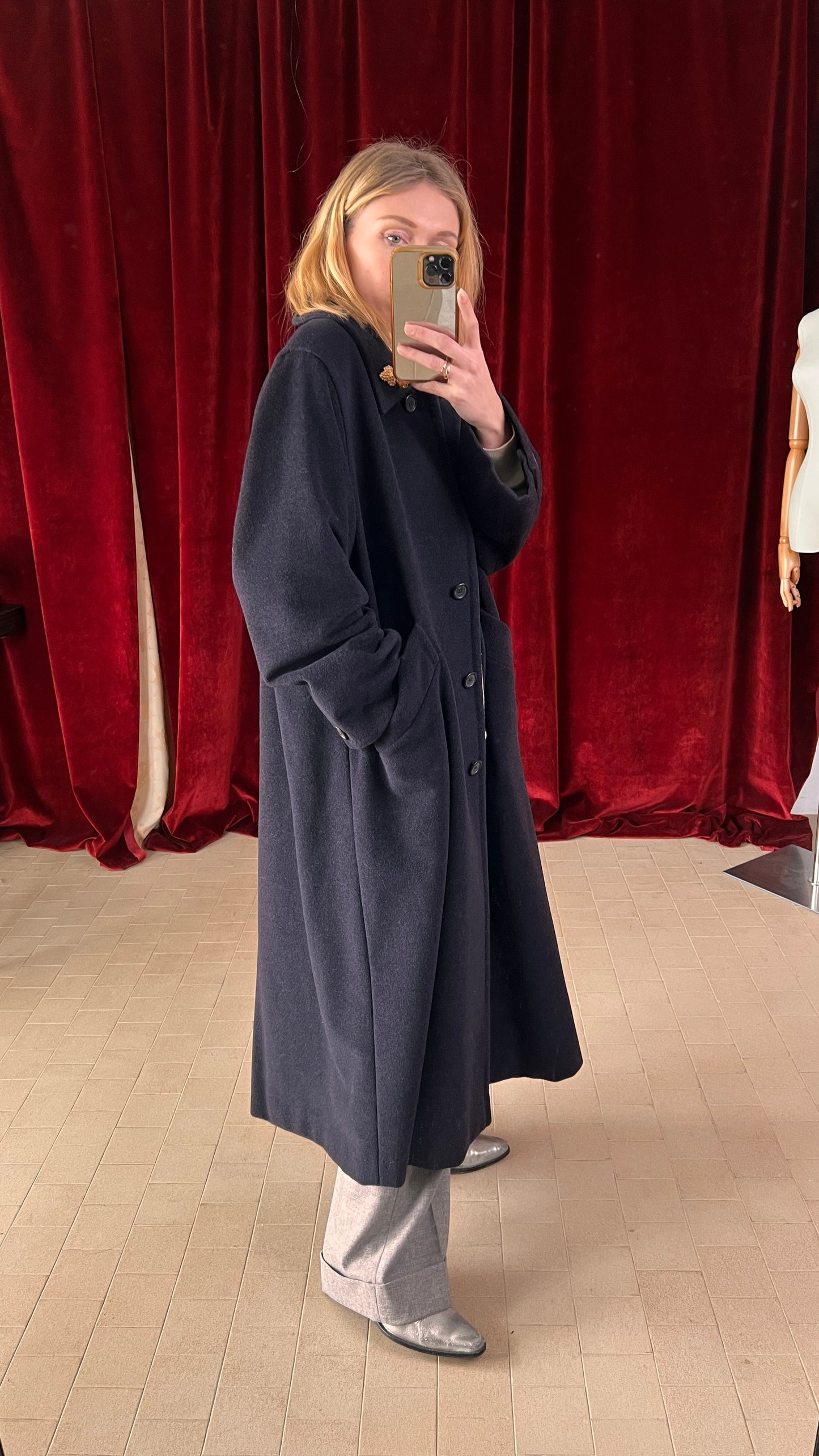 Cappotto Sportmax in lana cachemere
