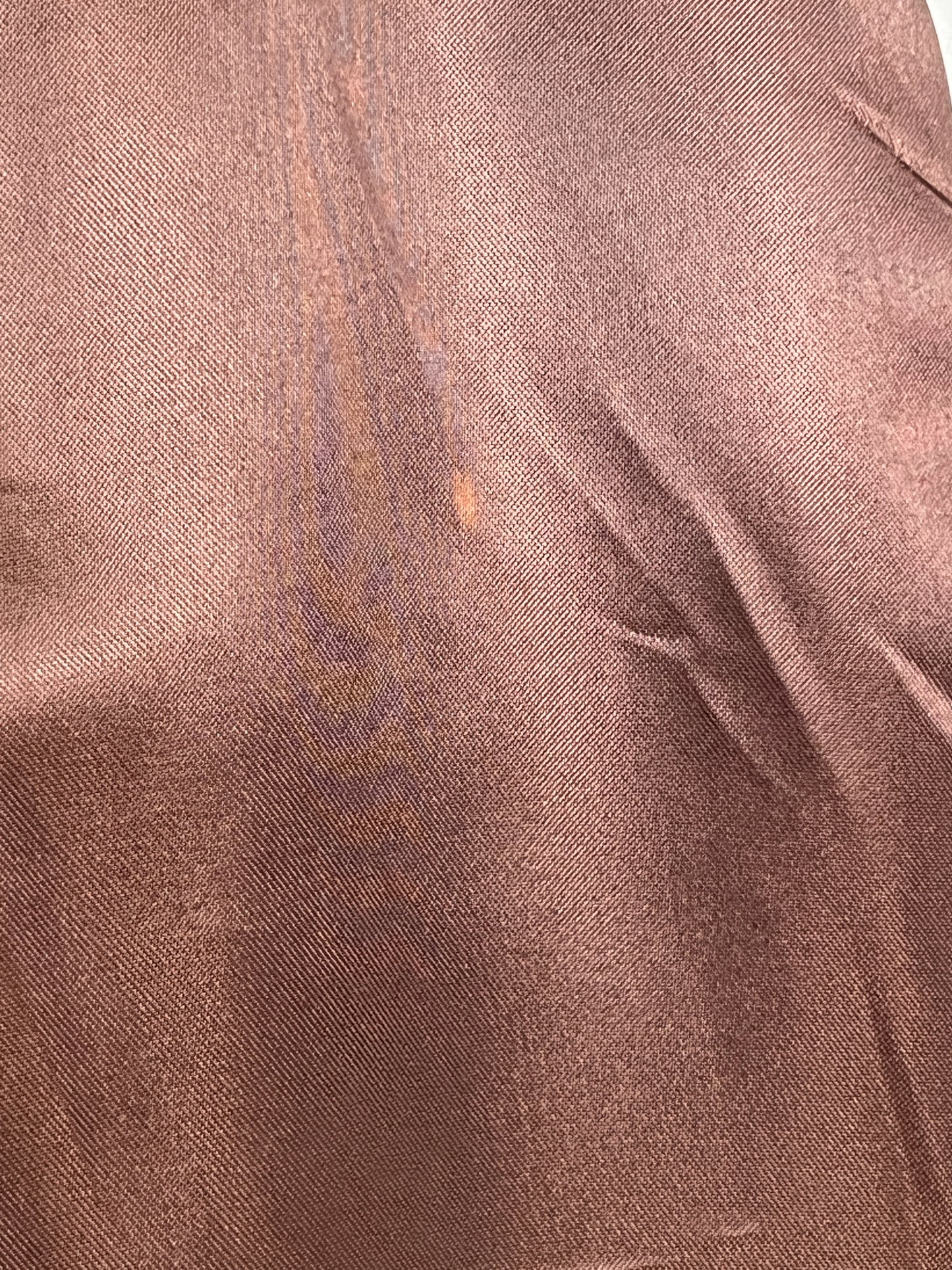 Cappotto imbottito in pelle scamosciata anni 70 con collo pelliccia rimovibile