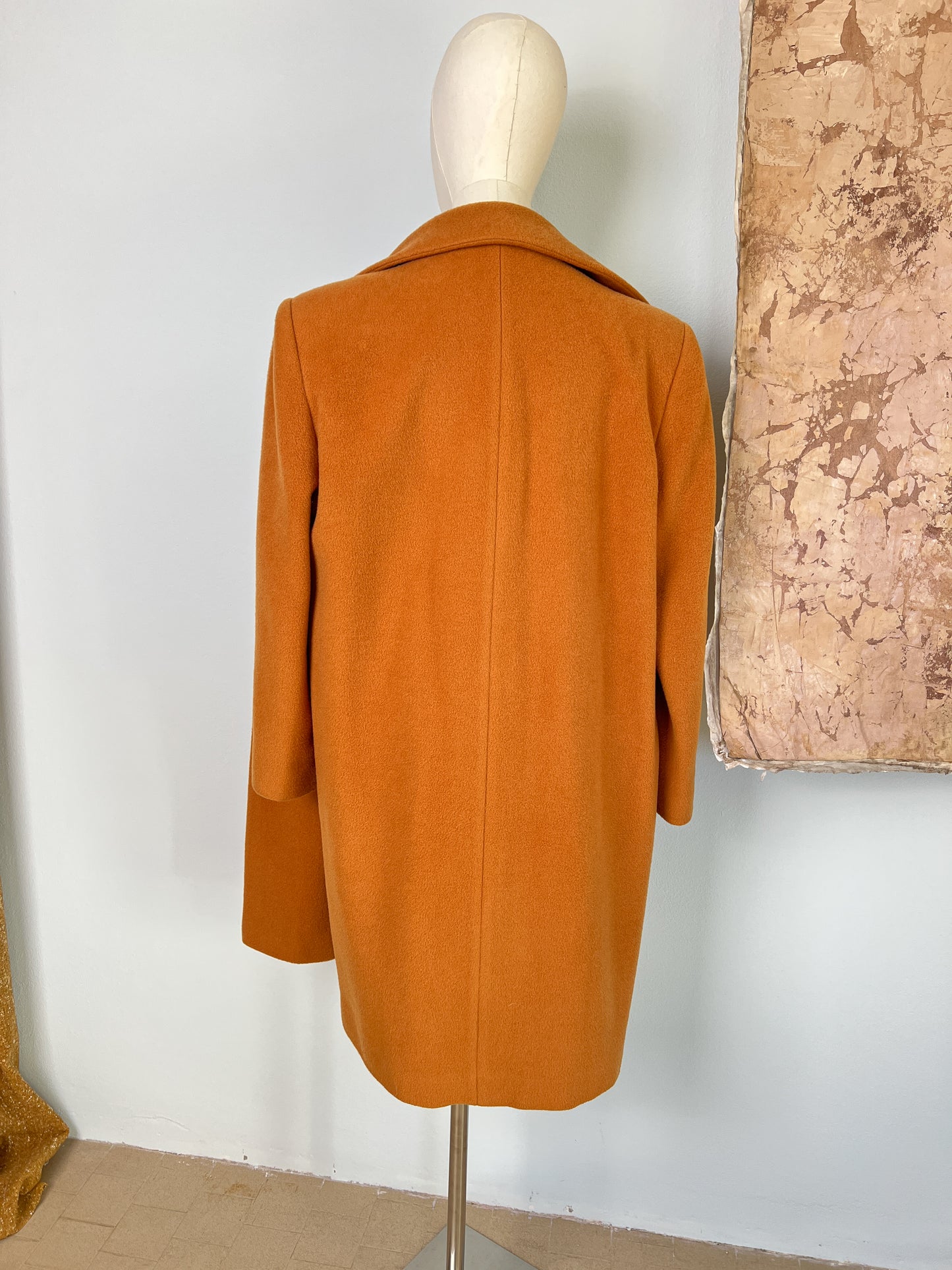 Cappotto Fiorella Rubino e Mila Shon in Mohair e lana