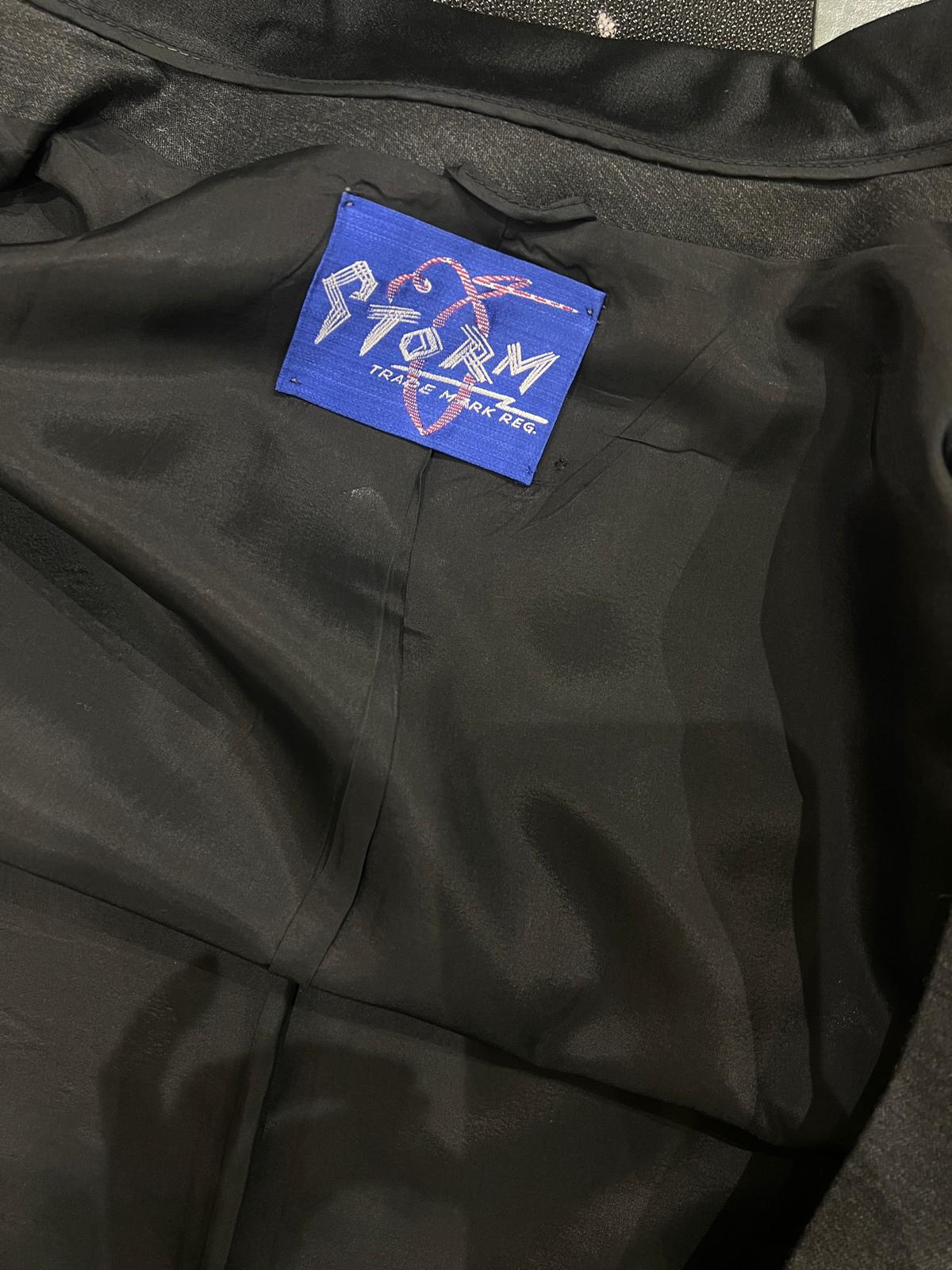 Cappotto fine anni 60 in lana gruppo Rosier Storm con fiocco