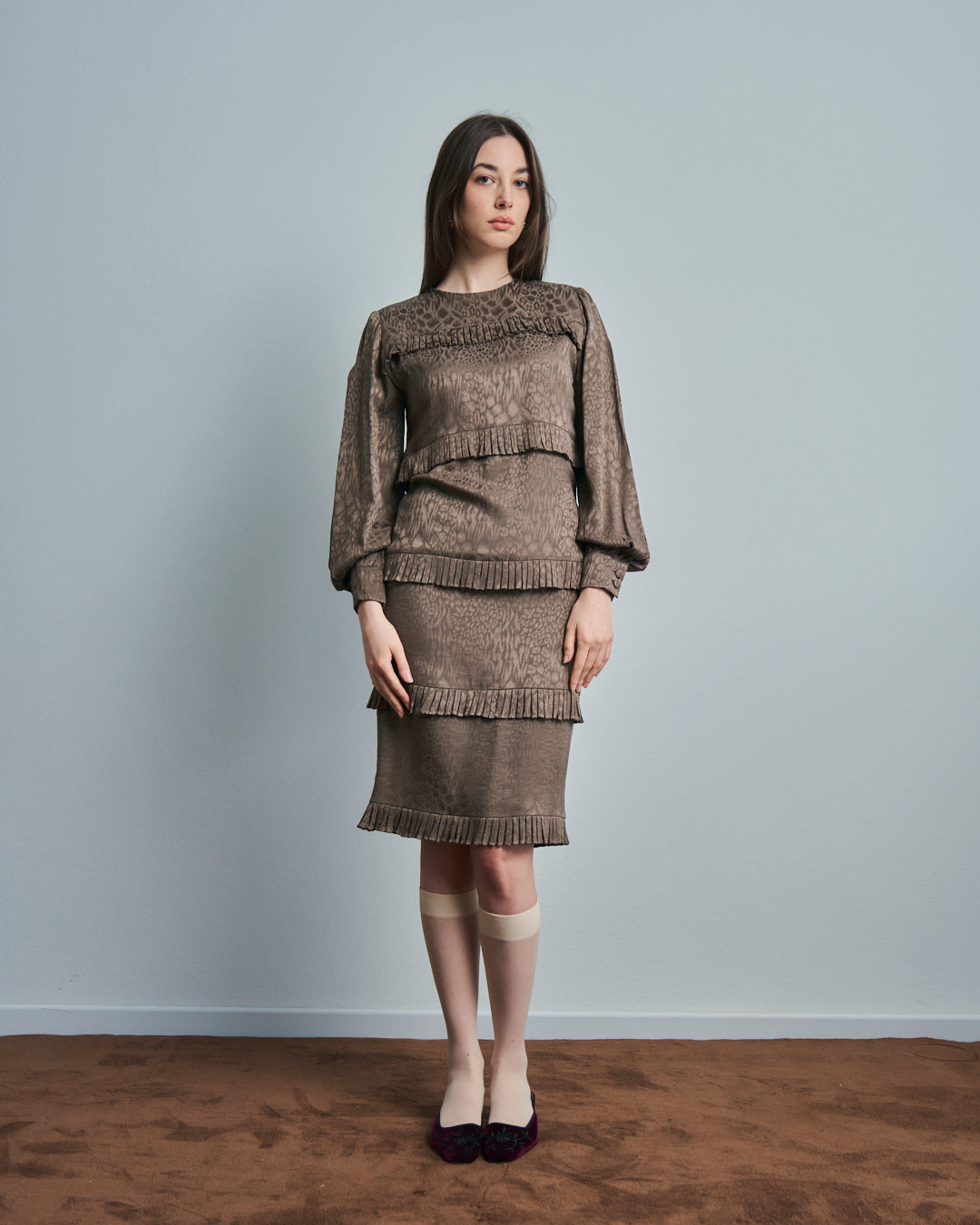 Abito In sera jacquard