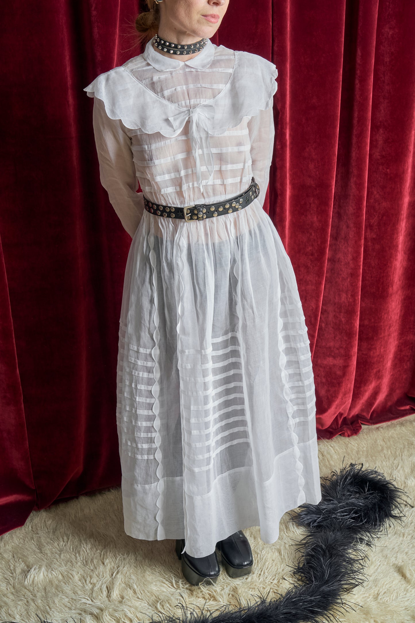 Abito in organza antico