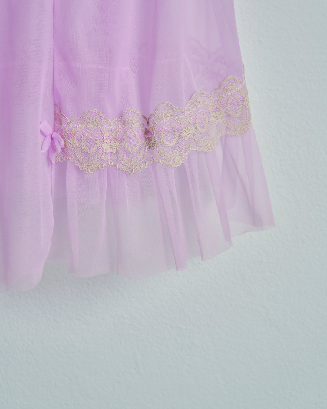 Babydoll anni 60 in rayon lilla