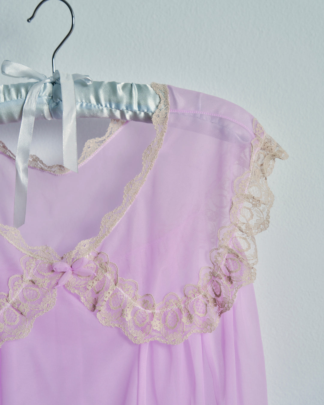 Babydoll anni 60 in rayon lilla