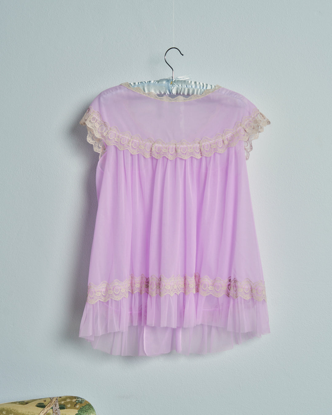 Babydoll anni 60 in rayon lilla