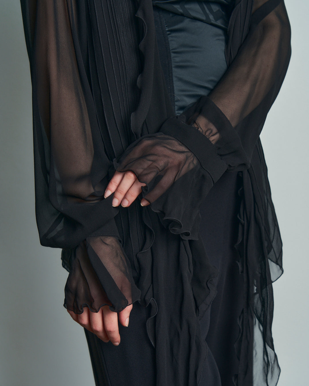 Camicia sartoriale anni 90 in pura seta, mai indossata